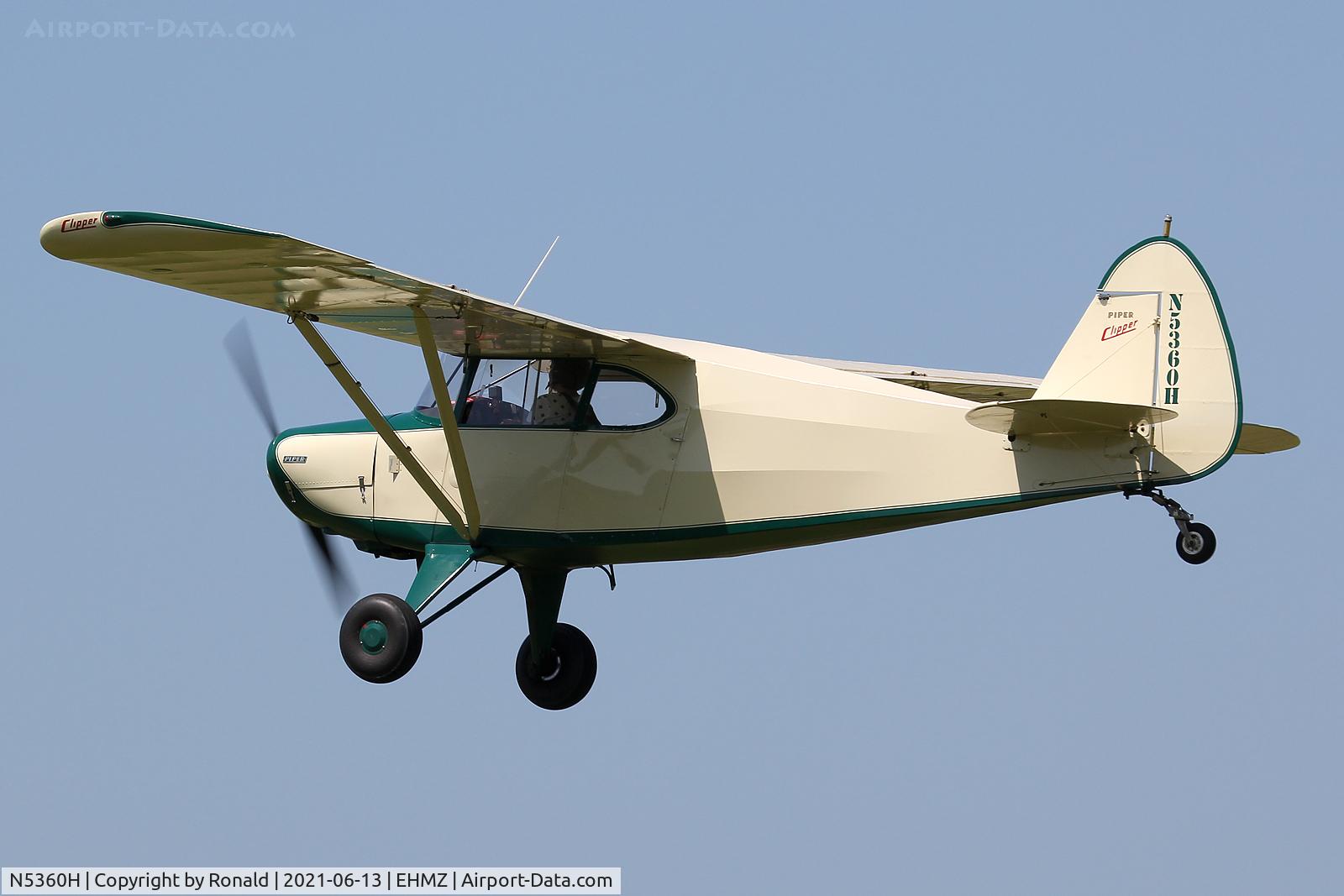 N5360H, 1949 Piper PA-16 Clipper C/N 16-167, at ehmz