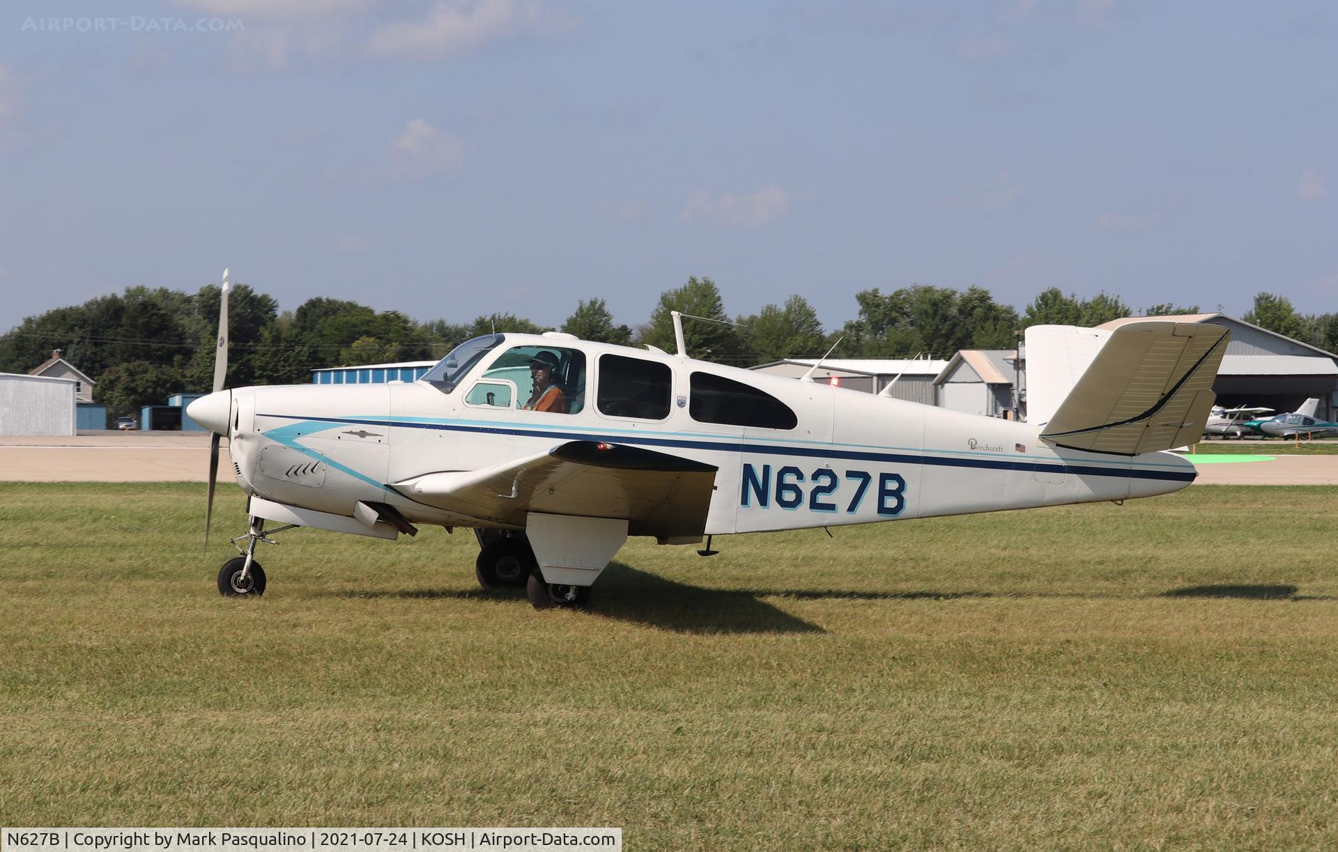 N627B, 1961 Beech N35 Bonanza C/N D-6767, Beech N35