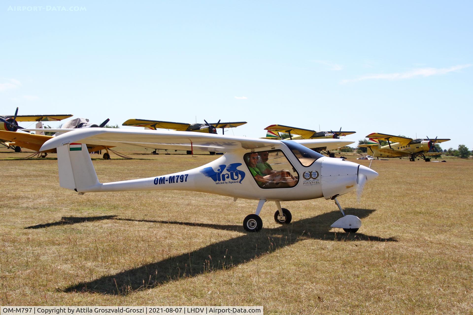 OM-M797, 2015 Pipistrel Virus C/N 181V9120405, LHDV - Dunaújváros-Kisapostag Airport, Hungary