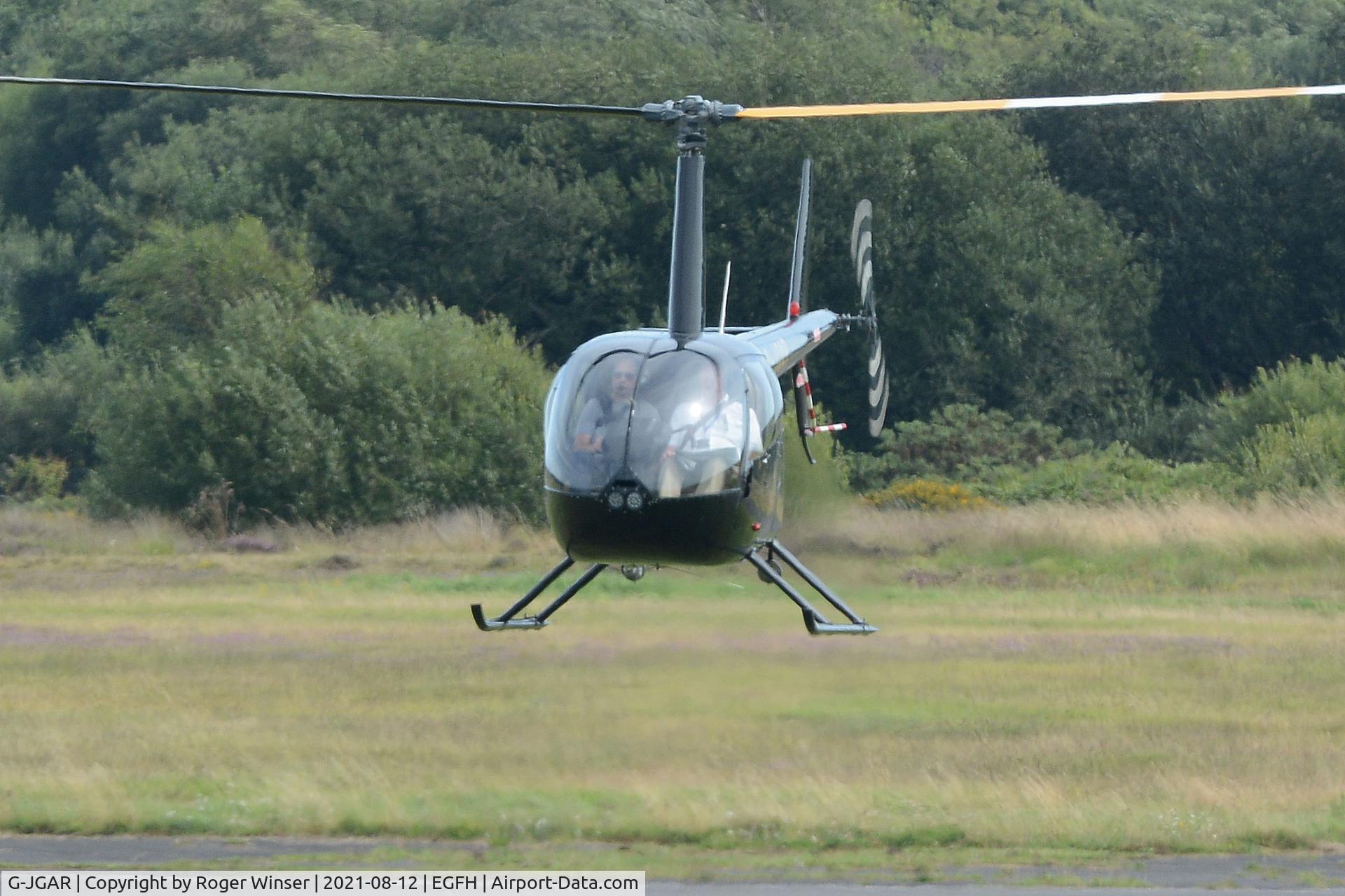 G-JGAR, 2004 Robinson R44 Raven II C/N 10513, Visiting Raven II helicopter.