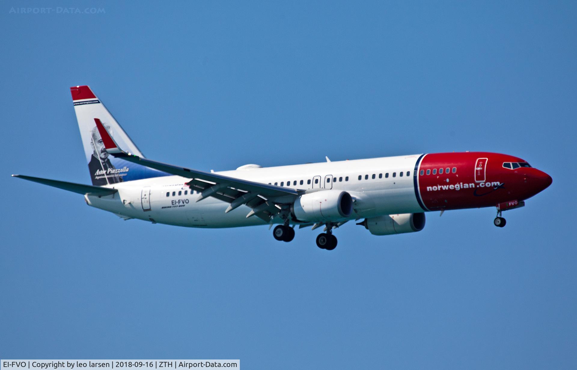 EI-FVO, 2017 Boeing 737-800 C/N 42278, Zakynthos 16.9.2018