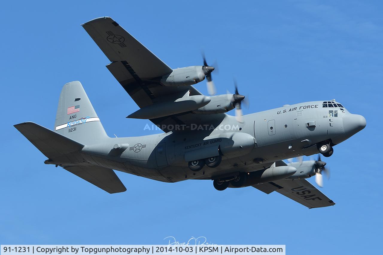 91-1231, 1992 Lockheed C-130H Hercules C/N 382-5278, 123rd AW