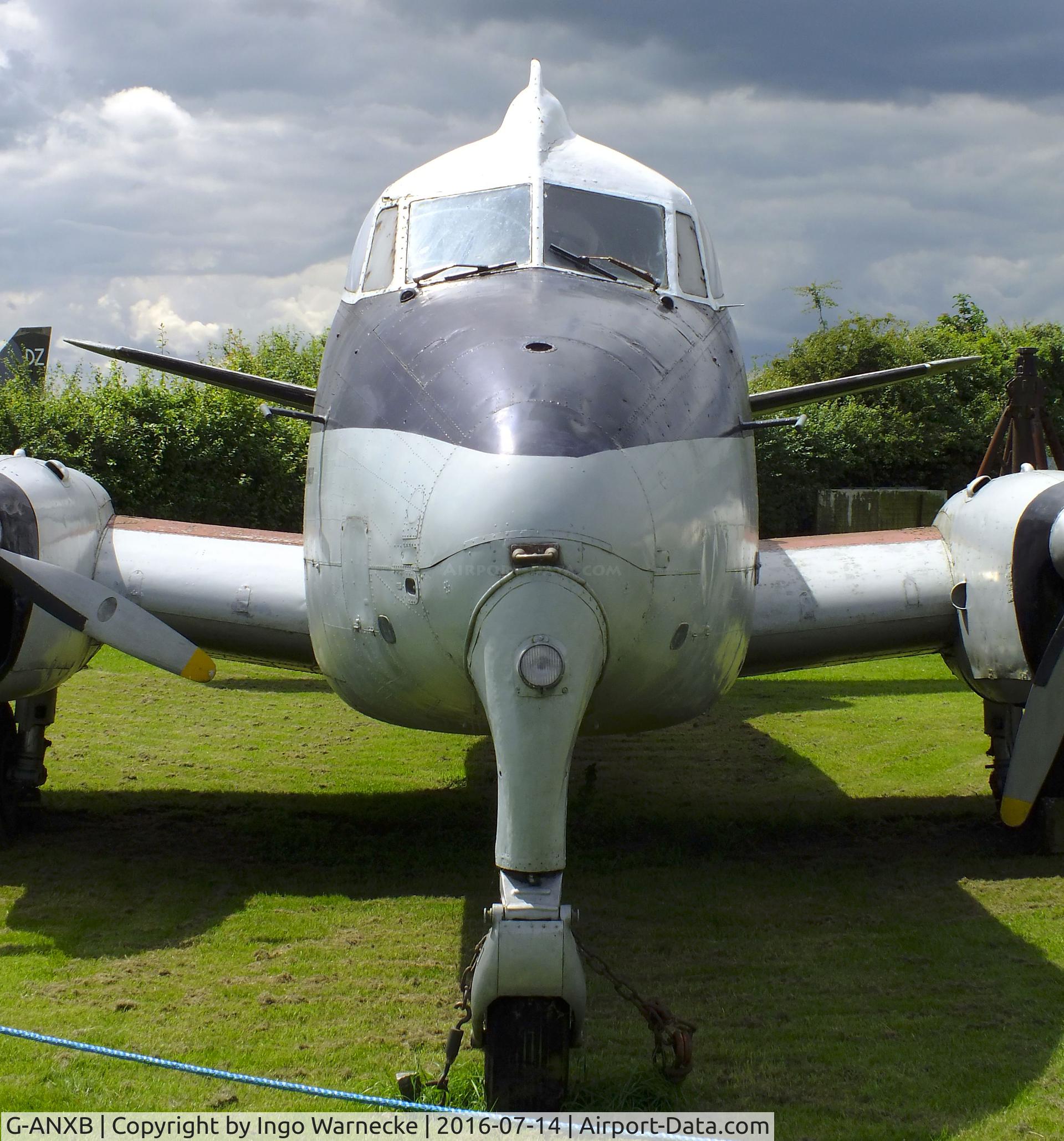 G-ANXB, De Havilland DH-114 Heron1B C/N 14048, De Havilland D.H.114 Heron 1B at the Newark Air Museum