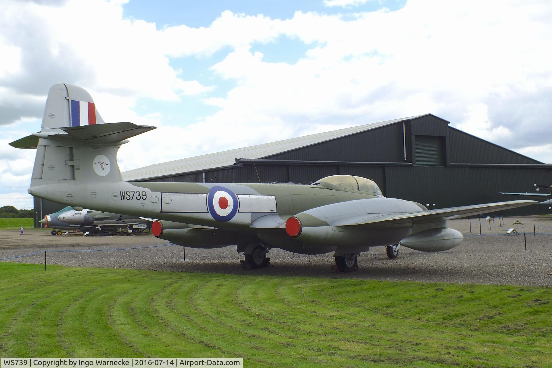 WS739, Gloster Meteor NF(T).14 C/N Not found WS739, Gloster (Armstrong Whitworth) Meteor NF(T)14 at the Newark Air Museum