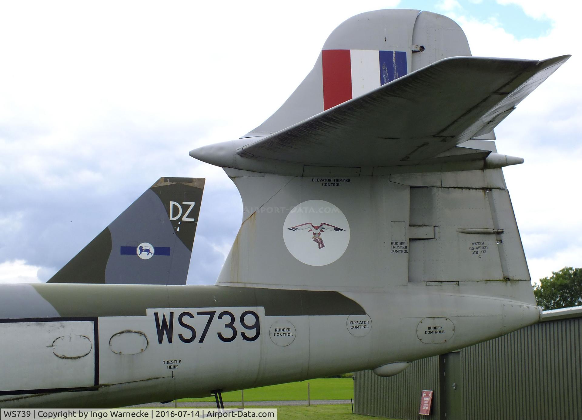 WS739, Gloster Meteor NF(T).14 C/N Not found WS739, Gloster (Armstrong Whitworth) Meteor NF(T)14 at the Newark Air Museum