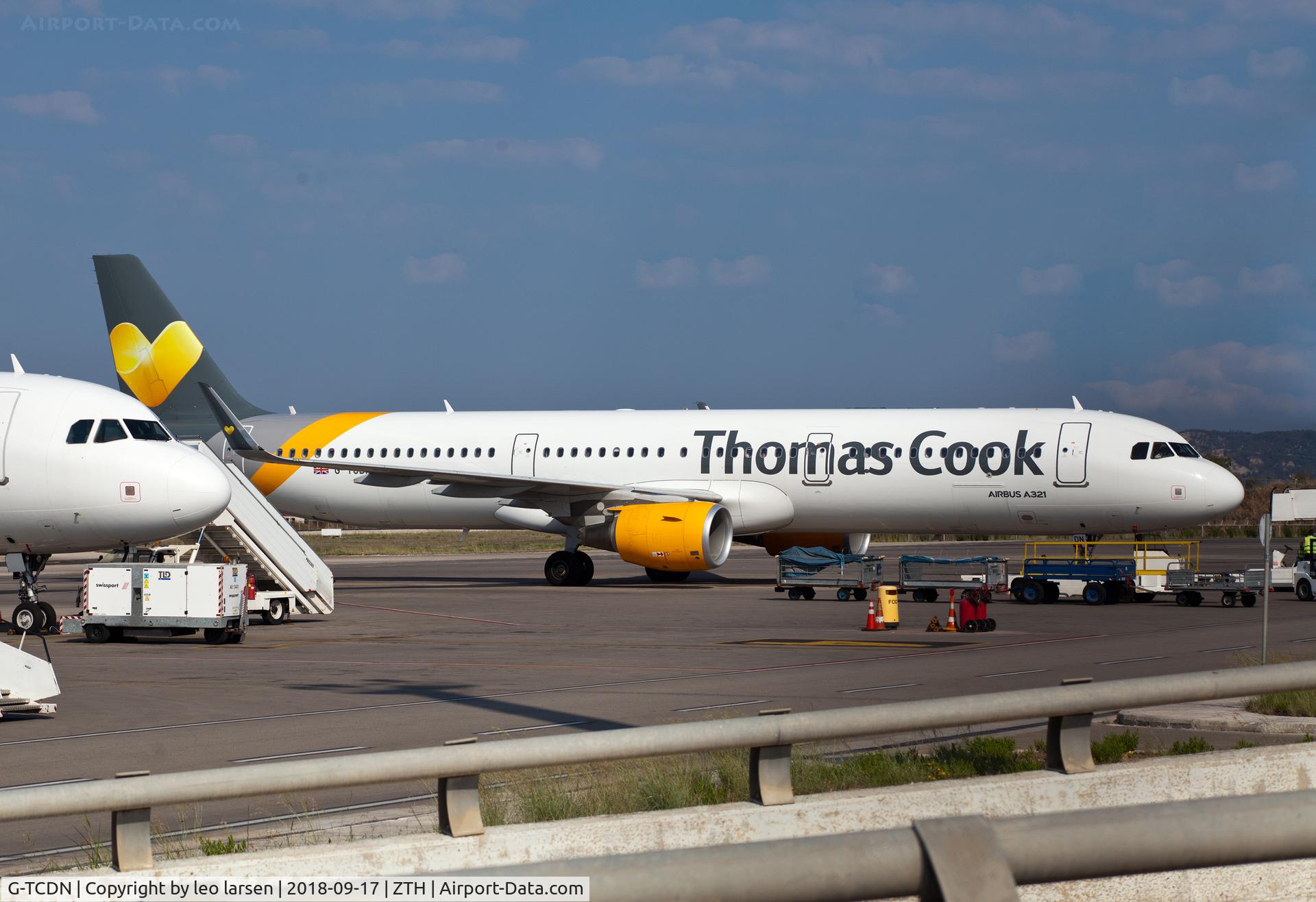 G-TCDN, 2016 Airbus A321-211 C/N 7048, Zakenthos 17.9.2018