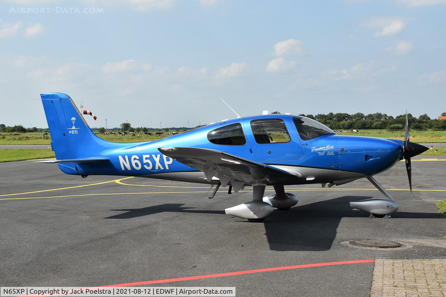 N65XP, Cirrus SR-22 G3-GTSX C/N 3417, Parked at Leer airport Germany
