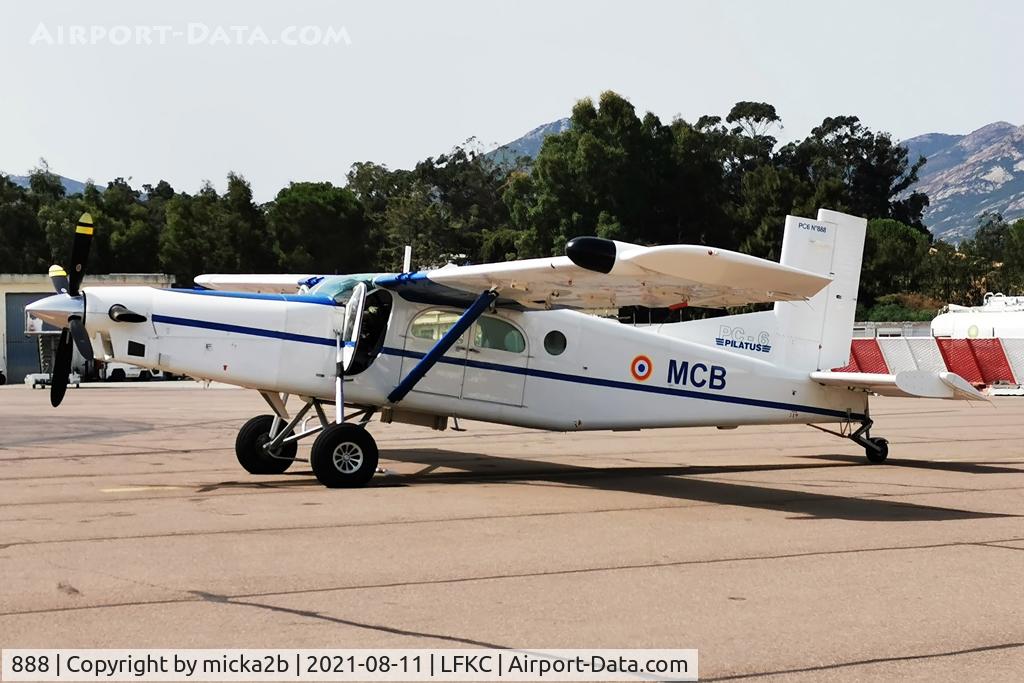888, Pilatus PC-6/B2-H4 Turbo Porter C/N 888, Parked