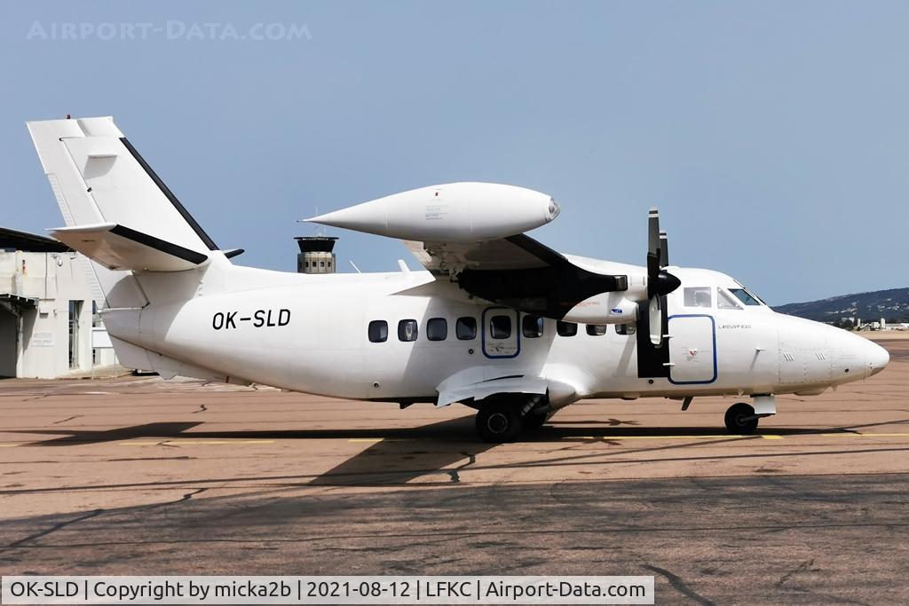 OK-SLD, 1990 Let L-410UVP-E Turbolet C/N 902503, Parked