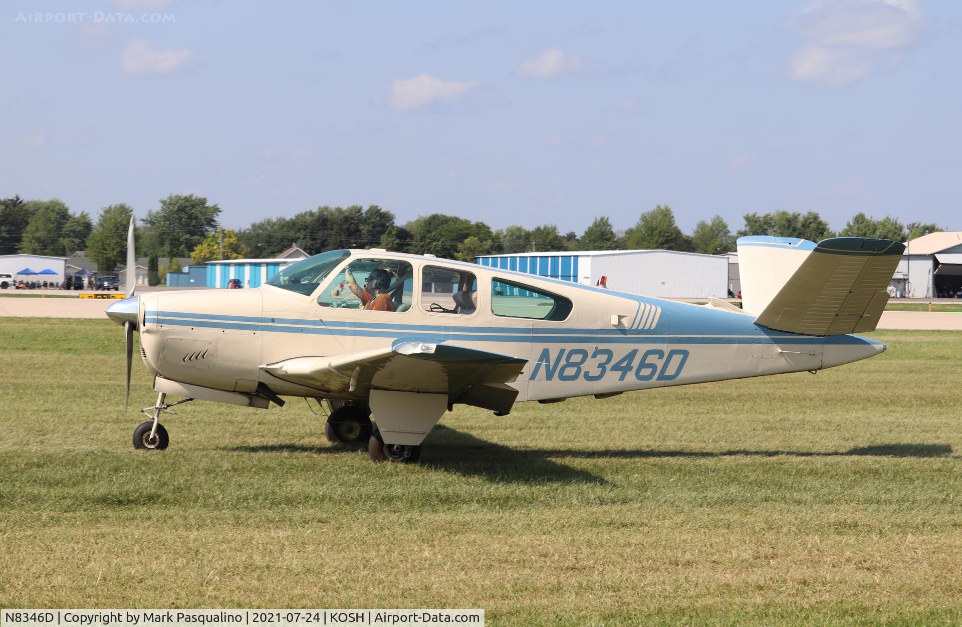 N8346D, 1958 Beech J35 Bonanza C/N D-5447, Beech J35