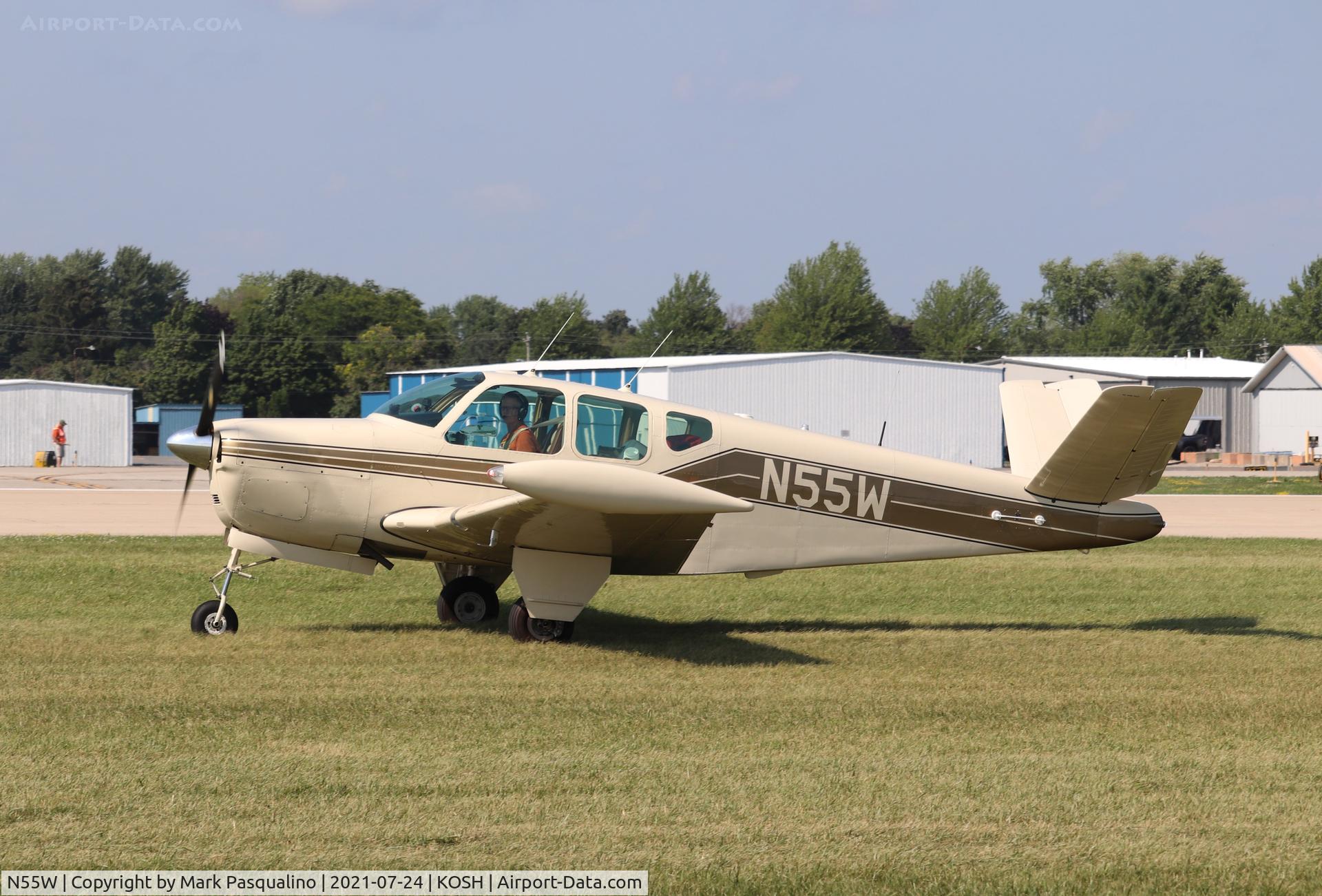 N55W, 1949 Beech A35 Bonanza C/N D-1969, Beech A35