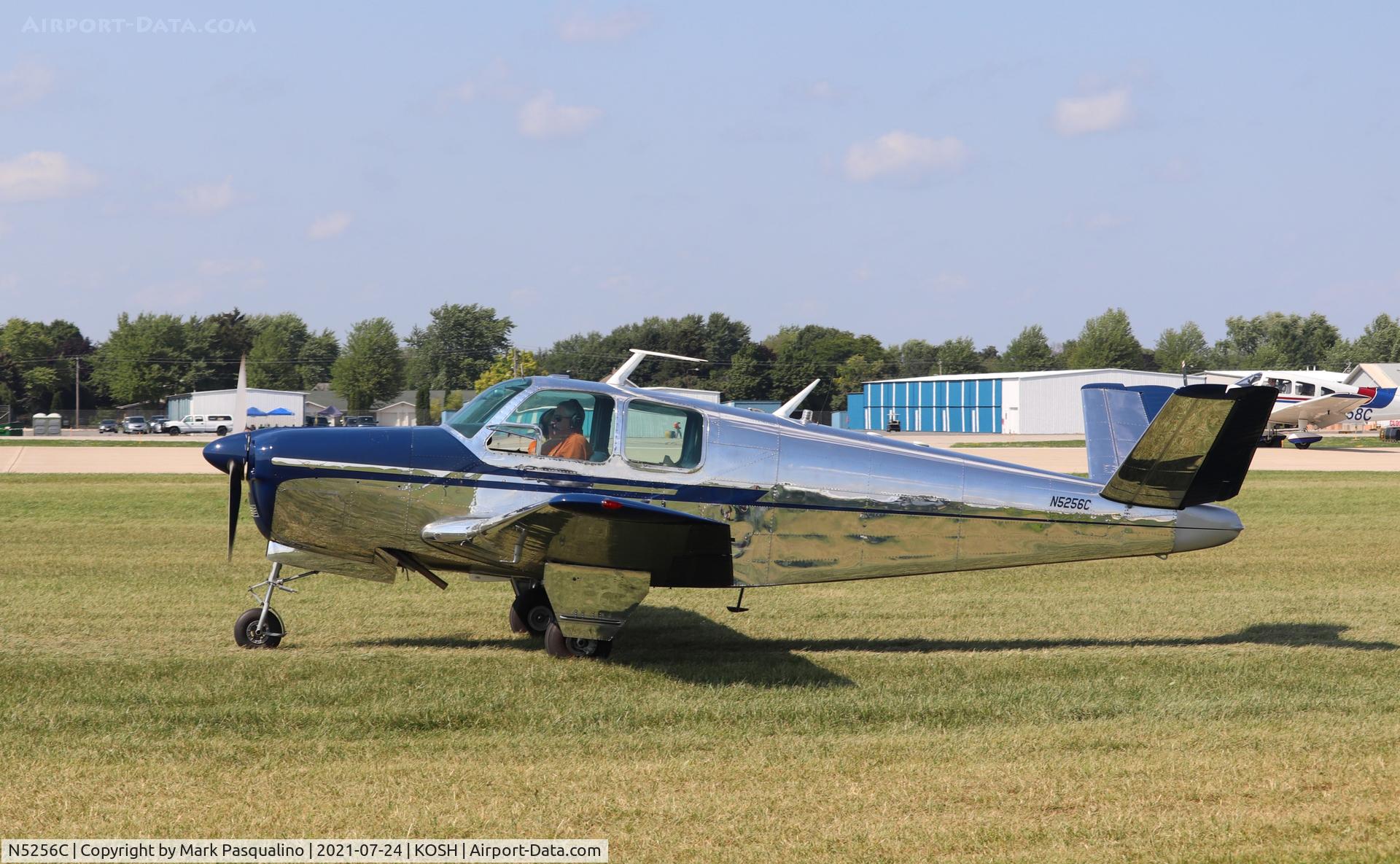 N5256C, 1950 Beech B35 C/N D-2648, Beech B35