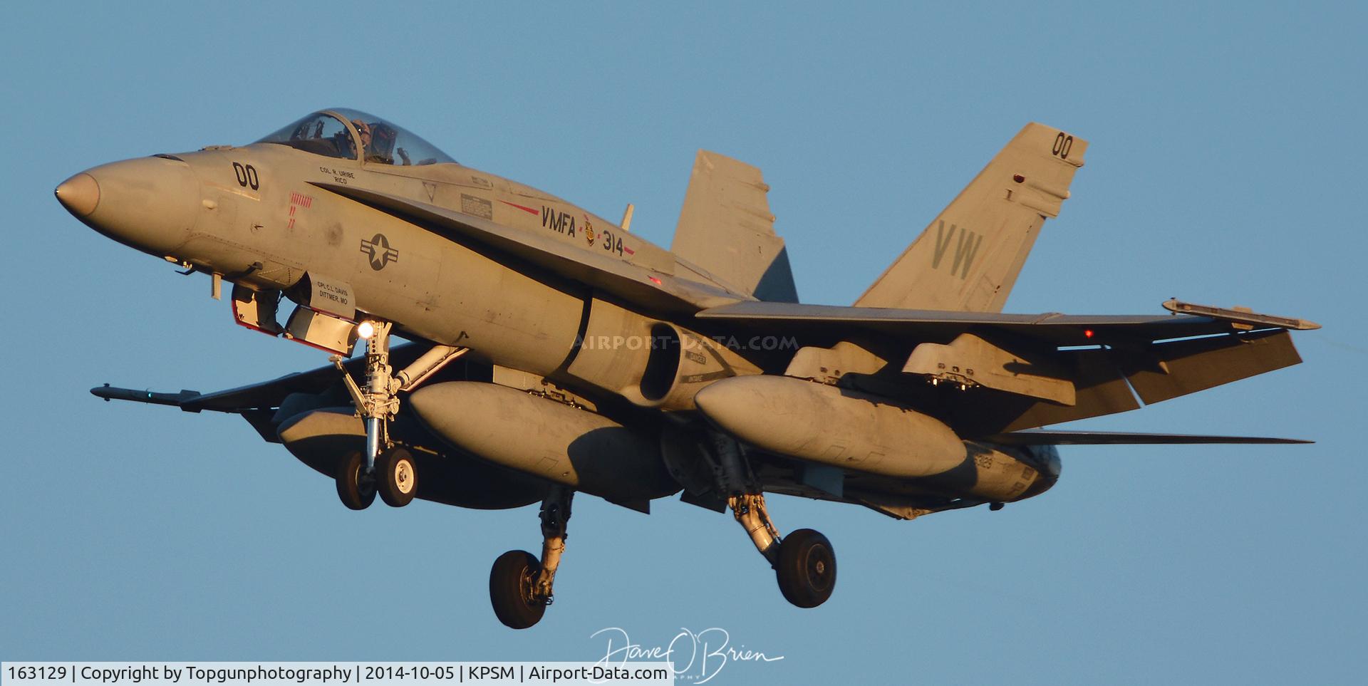 163129, McDonnell Douglas F/A-18A+ Hornet C/N 0538/A447, TREND51