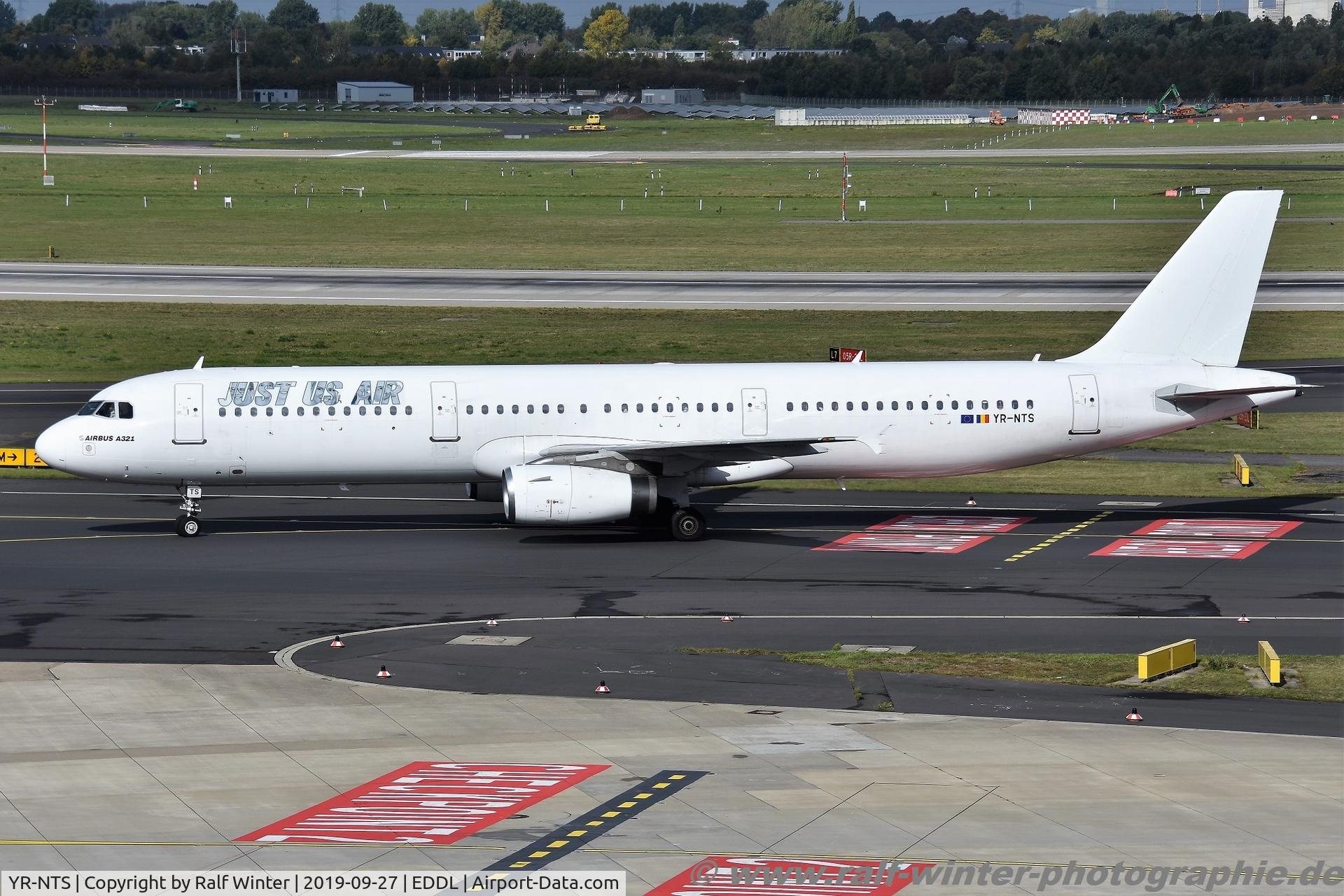 YR-NTS, 1999 Airbus A321-231 C/N 1153, Airbus A321-231 - JOC Just Us Air - 1153 - YR-NTS - 27.09.2019 - DUS