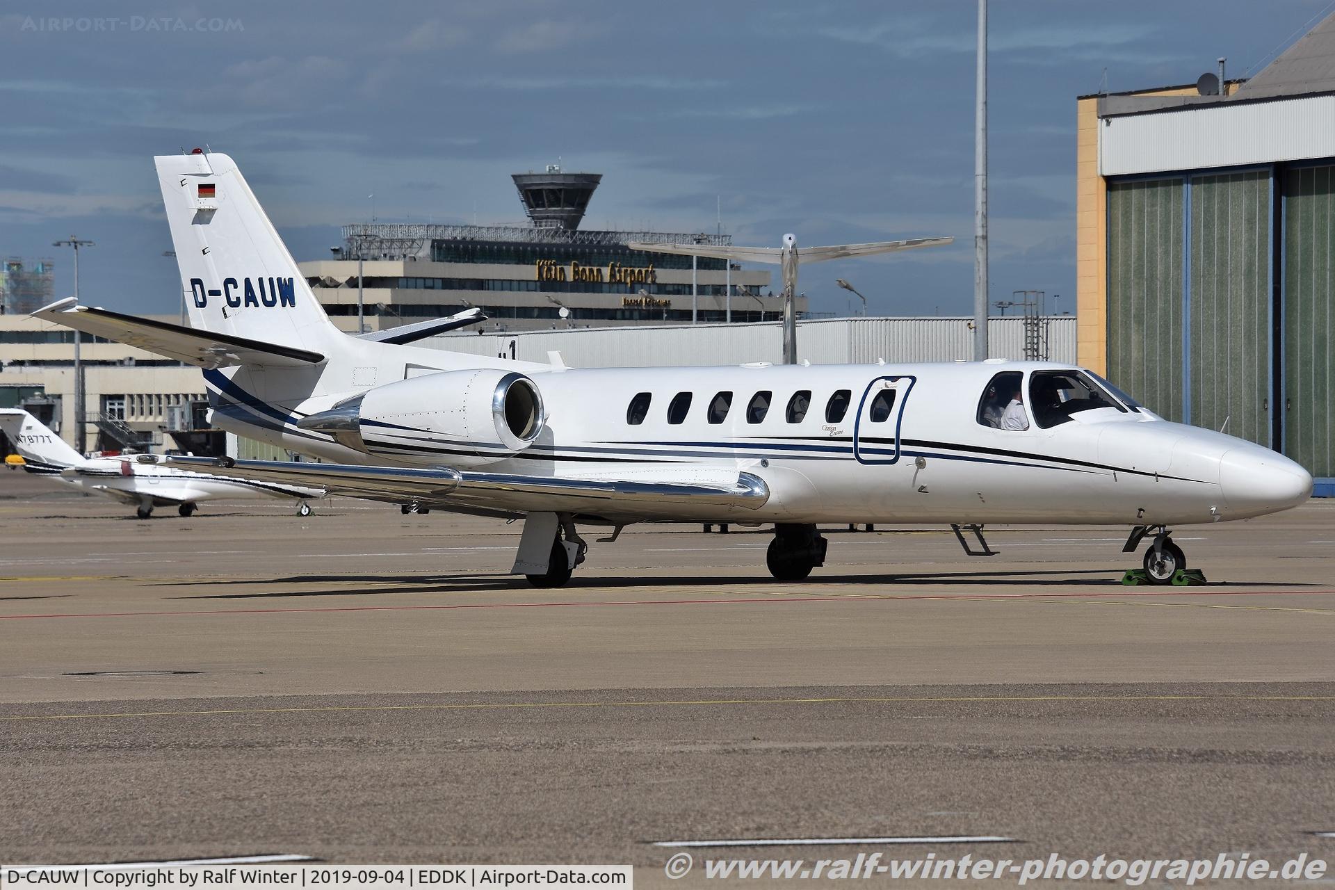 D-CAUW, 2001 Cessna 560 Citation Encore C/N 560-0578, Cessna 560 Citation Encore - FFD SFD Stuttgarter Flugdienst - 560-0578 - D-CAUW - 04.09.2019 - CGN