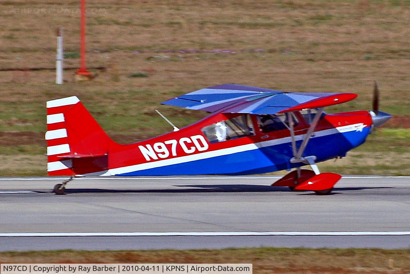 N97CD, 1973 Bellanca 8KCAB Decathlon C/N 70-73, N97CD   Bellanca 8KCAB Decathlon [70-73] Pensacola Regional~N 11/04/2010