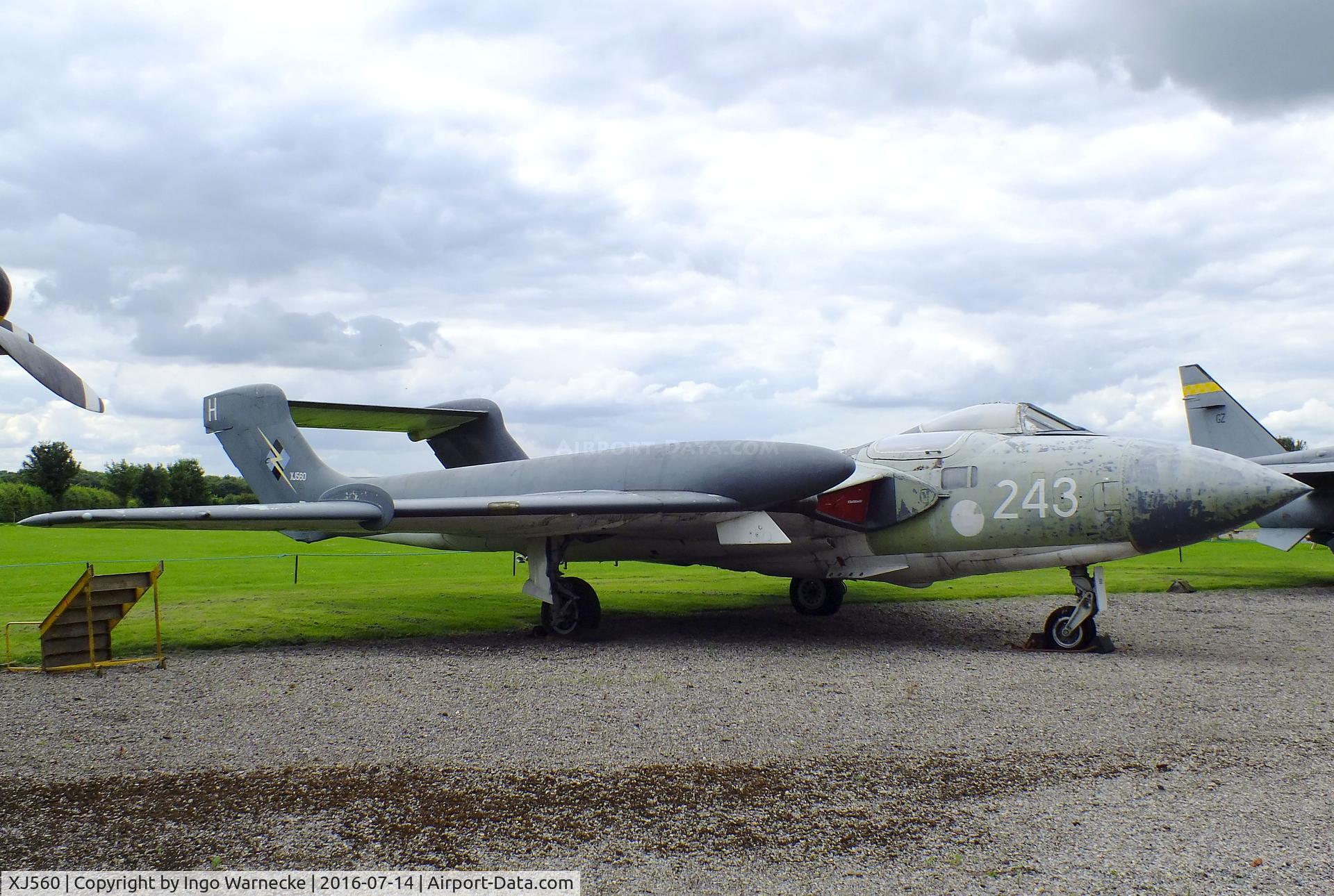 XJ560, De Havilland DH-110 Sea Vixen FAW.2 C/N 10042, De Havilland D.H.110 Sea Vixen FAW2 at the Newark Air Museum