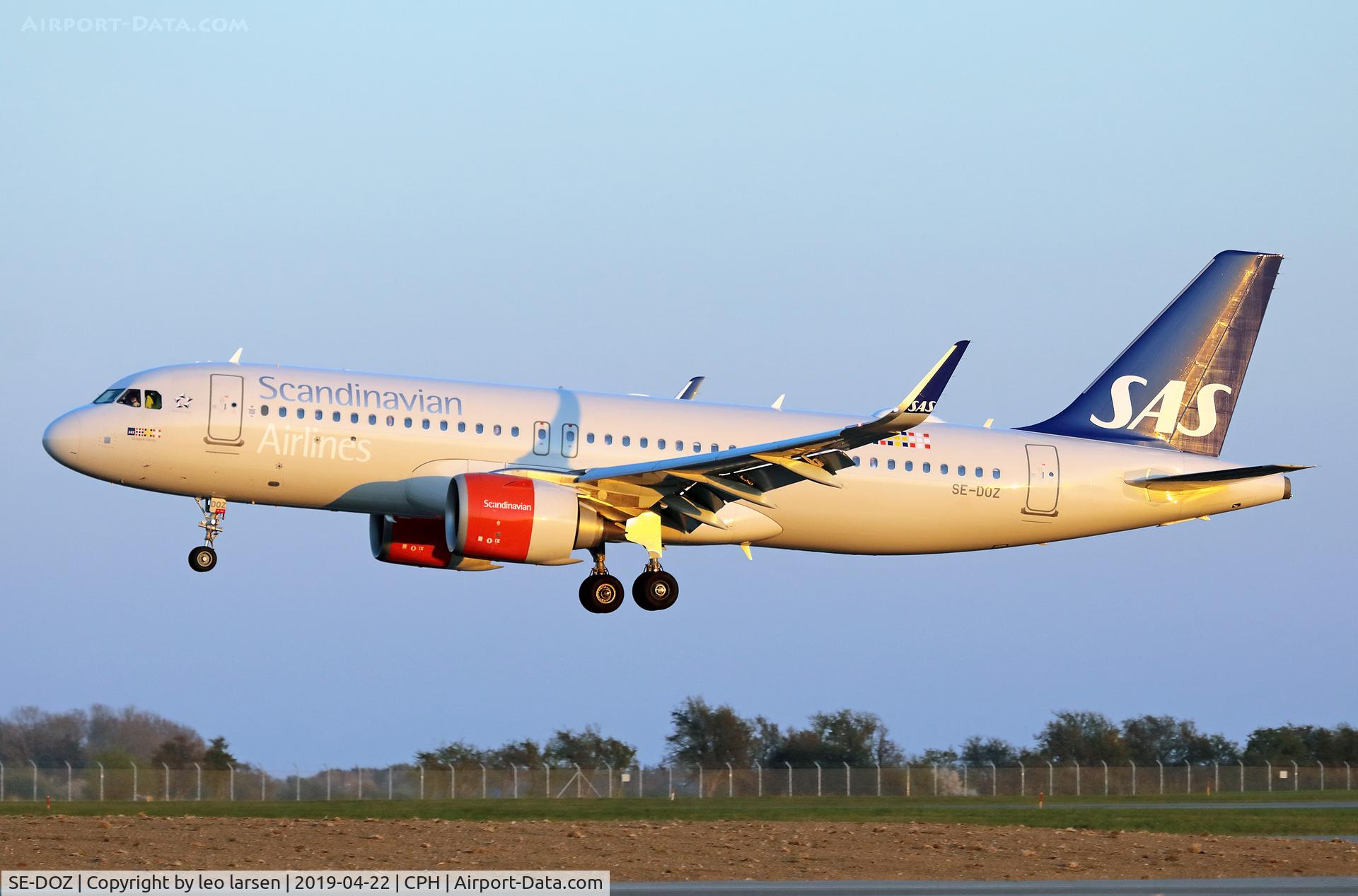 SE-DOZ, 2017 Airbus A320-251N C/N 7565, Copenhagen 22.4.2019 L/D R-04L