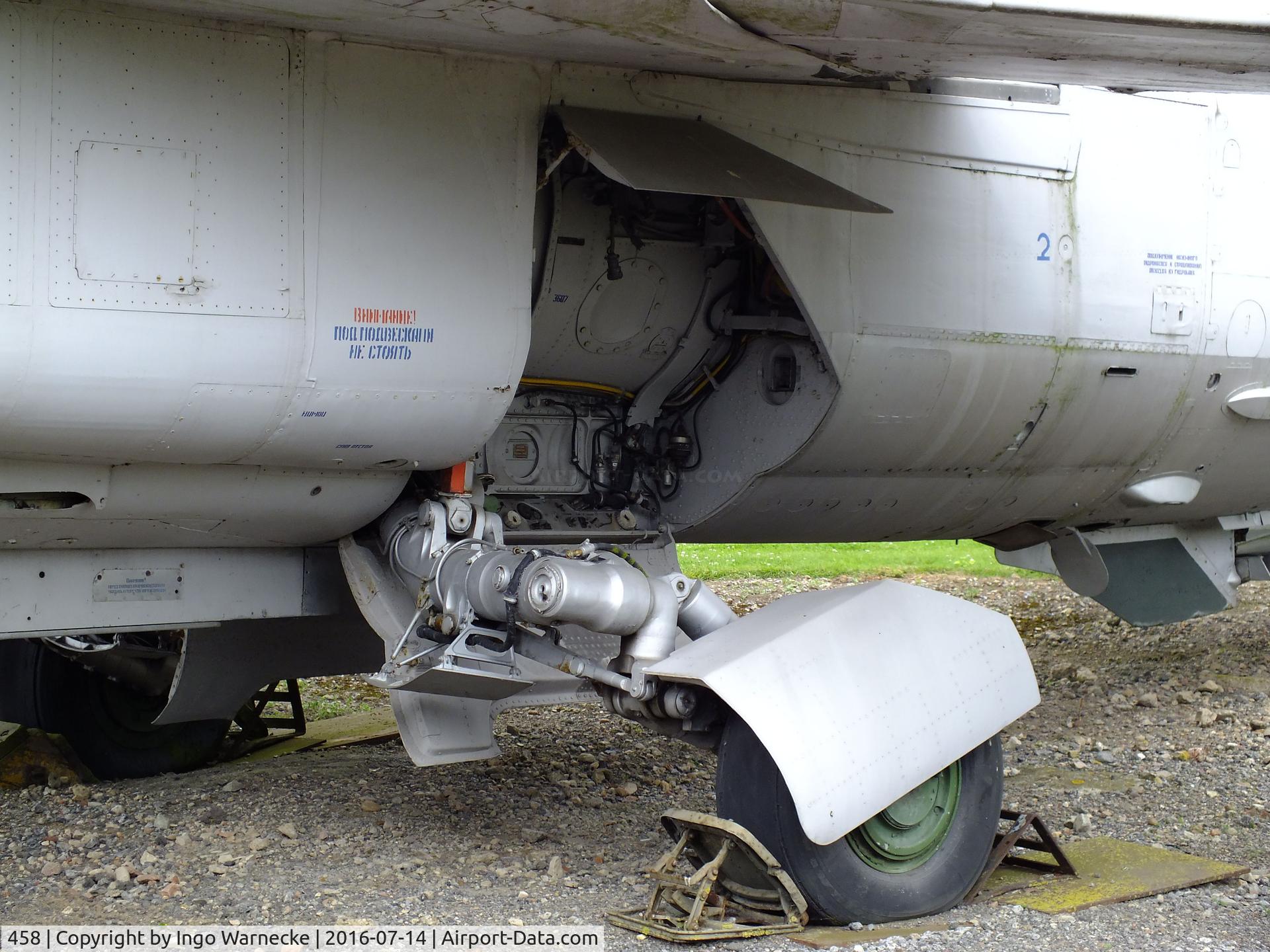 458, Mikoyan-Gurevich MiG-23ML C/N 024003607, Mikoyan i Gurevich MiG-23ML FLOGGER-G at the Newark Air Museum