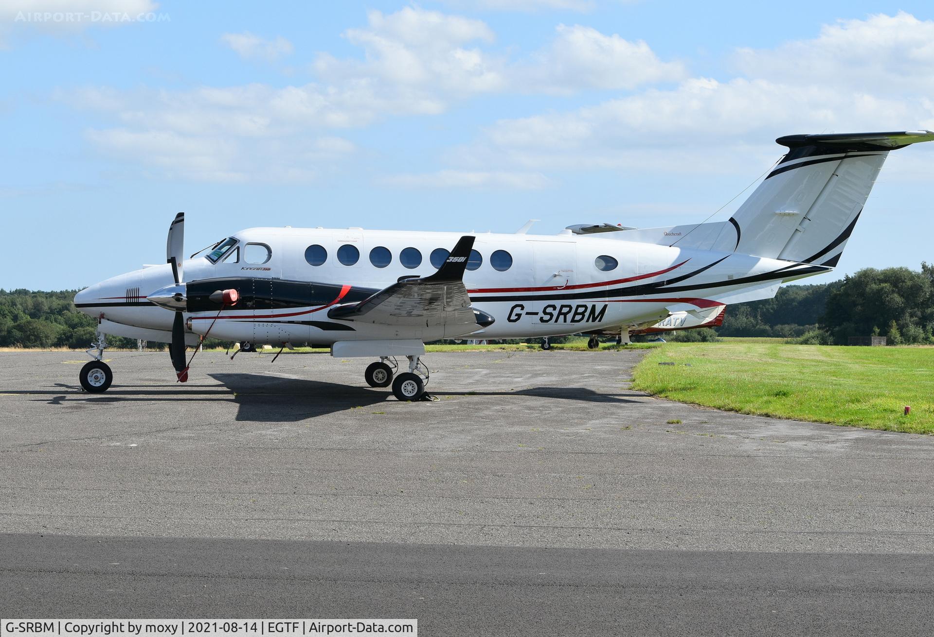 G-SRBM, 2016 Beechcraft 350i King Air (B300) C/N FL-1072, Beechcraft 350i King Air (B300) at Fairoaks.