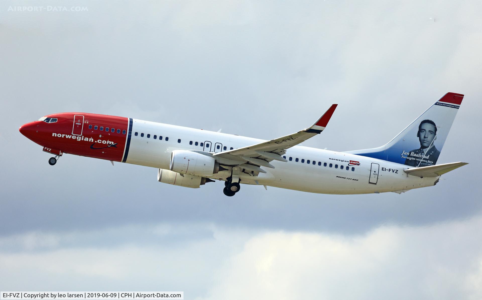 EI-FVZ, 2017 Boeing 737-8JP C/N 42093, Copenhagen 9.6.2019