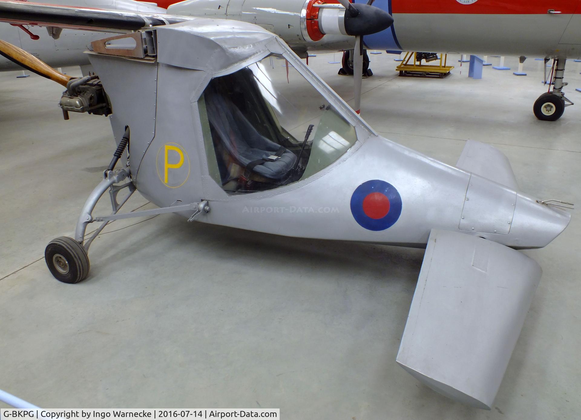 G-BKPG, Luscombe P3 Rattler Strike C/N 003, Luscombe P3 Rattler Strike (minus wings) at the Newark Air Museum
