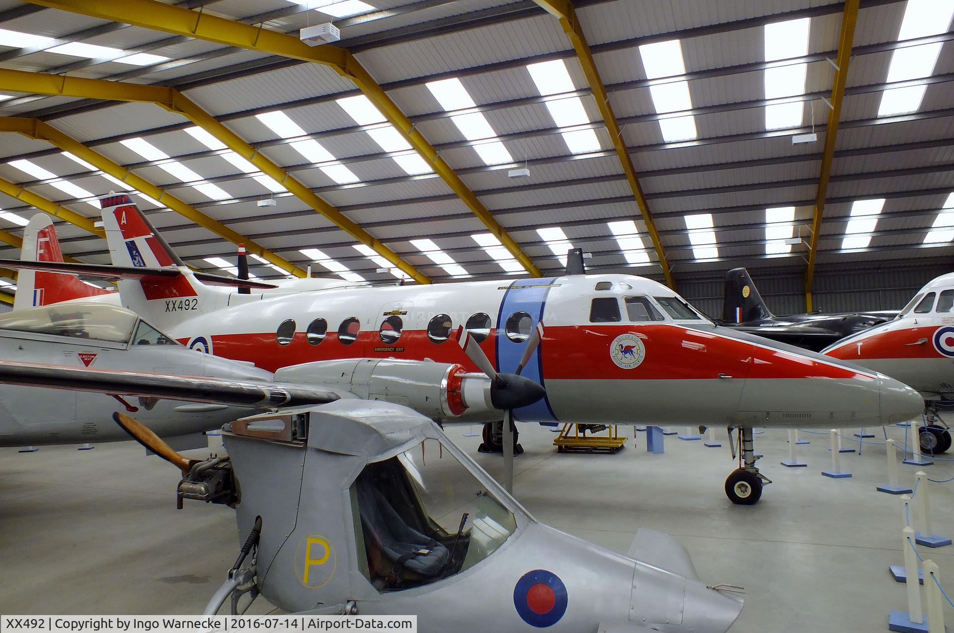 XX492, Scottish Aviation HP-137 Jetstream T.1 C/N 274, Handley Page (Scottish Aviation) HP.137 Jetstream T1 at the Newark Air Museum