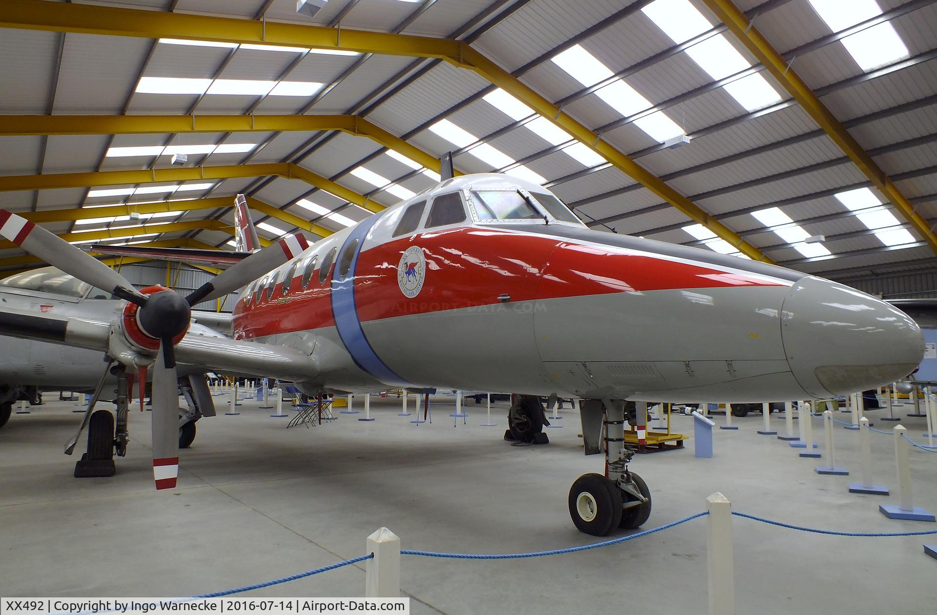 XX492, Scottish Aviation HP-137 Jetstream T.1 C/N 274, Handley Page (Scottish Aviation) HP.137 Jetstream T1 at the Newark Air Museum