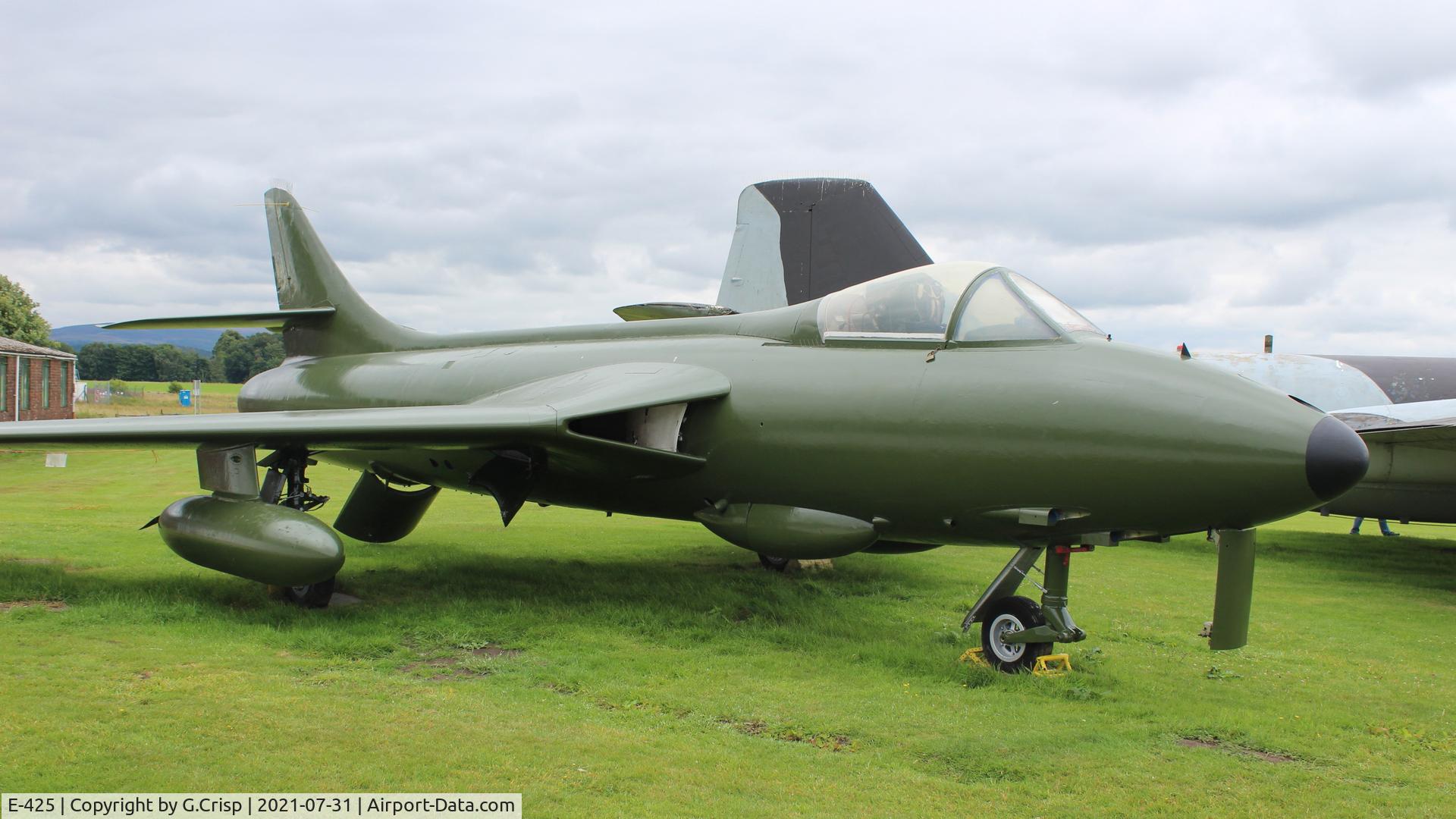 E-425, 1962 Hawker Hunter F.51 C/N 41H-688079, Solway Aviation Musuem, UK