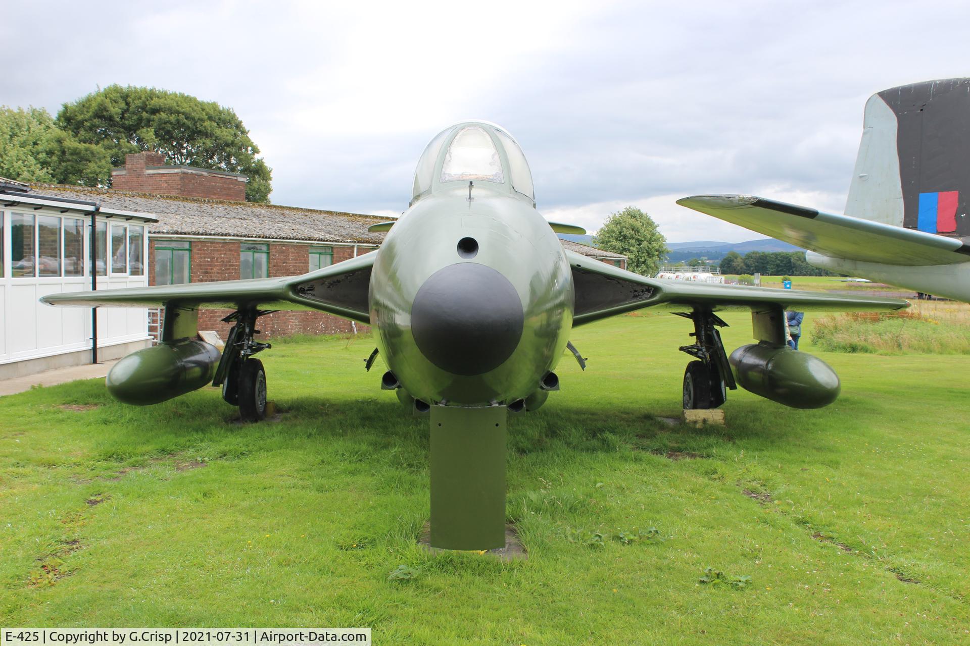 E-425, 1962 Hawker Hunter F.51 C/N 41H-688079, Solway Aviation Musuem, UK