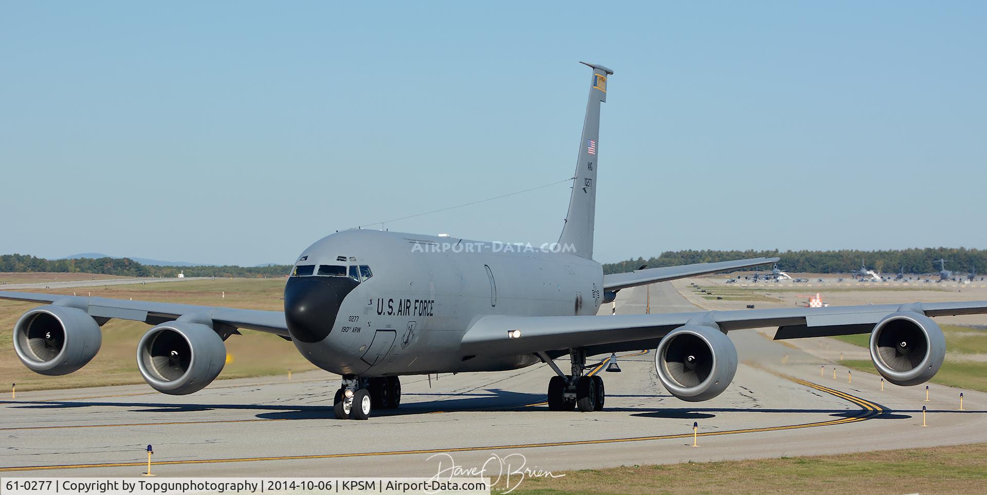 61-0277, 1961 Boeing KC-135R Stratotanker C/N 18184, BLUE62