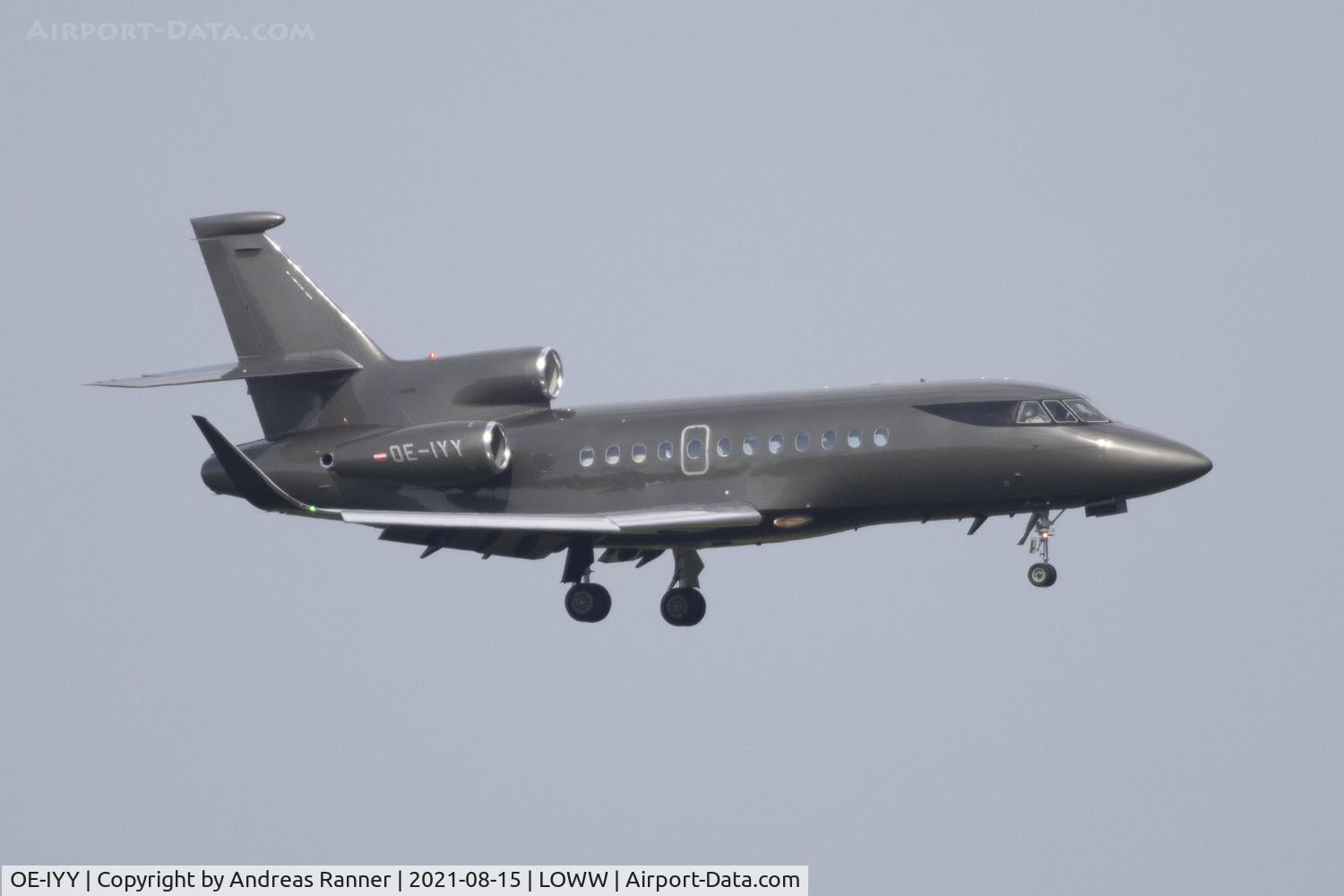 OE-IYY, 2005 Dassault Falcon 900DX C/N 603, Salzburg Jet Aviation Falcon 900