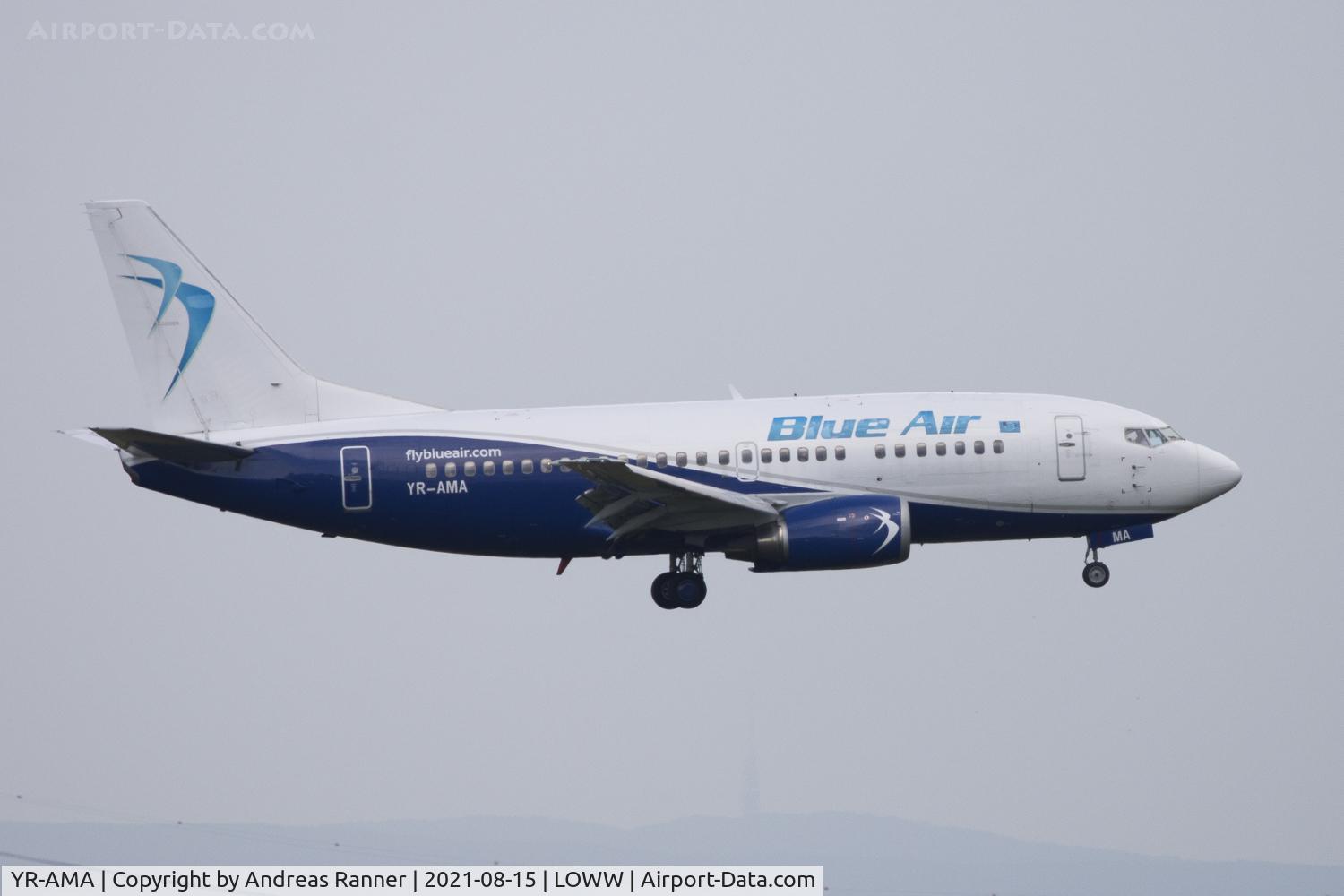 YR-AMA, 1991 Boeing 737-530 C/N 24941, Blue Air Boeing 737