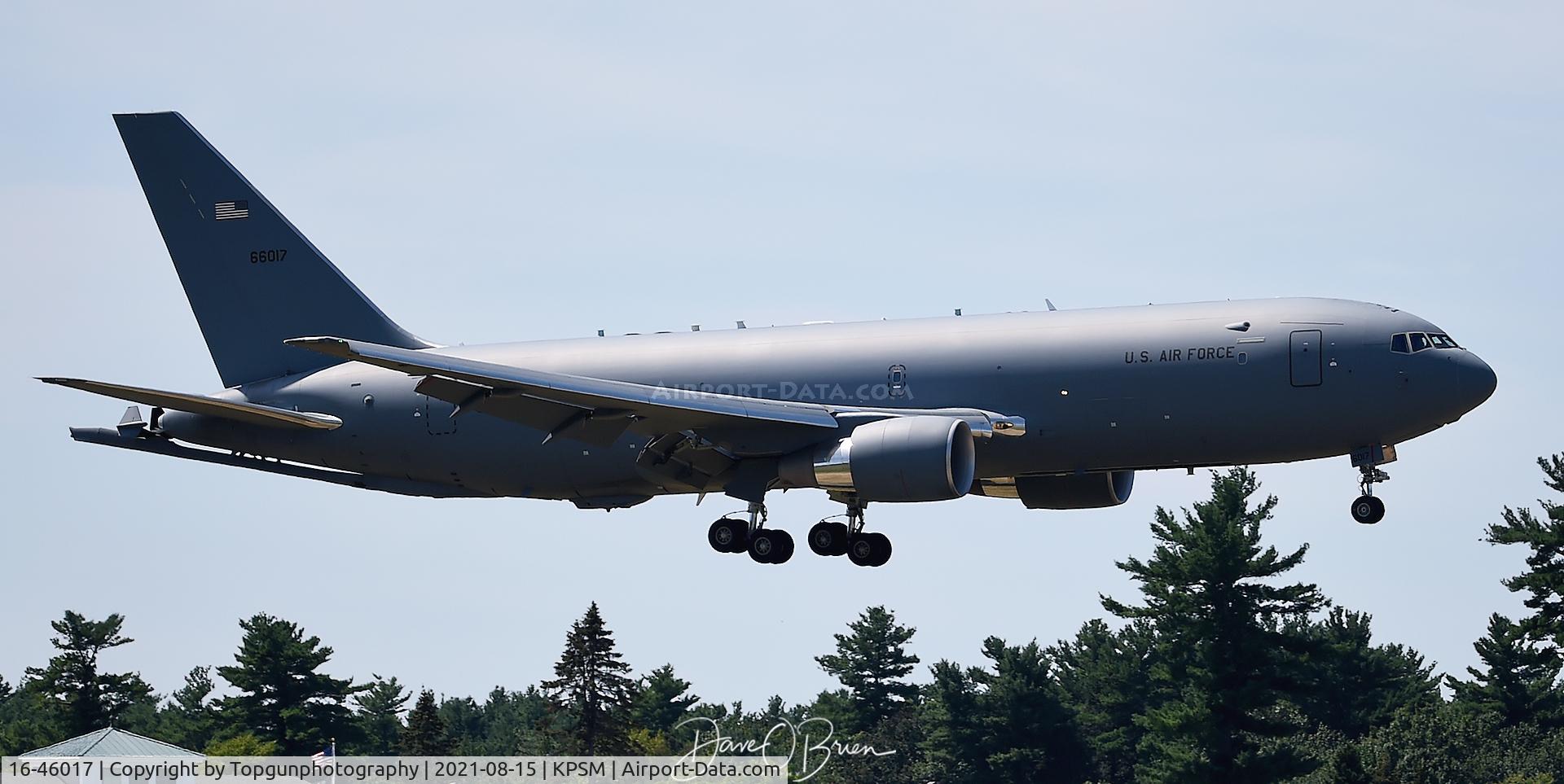 16-46017, 2017 Boeing KC-46A Pegasus C/N 34108/1117/VH017, SPUR94 from McConnell AFB
