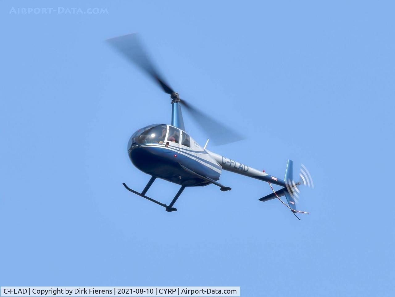 C-FLAD, 2007 Robinson R44 C/N 1688, Flying over the Connaught Rifle Range along side Ottawa River.