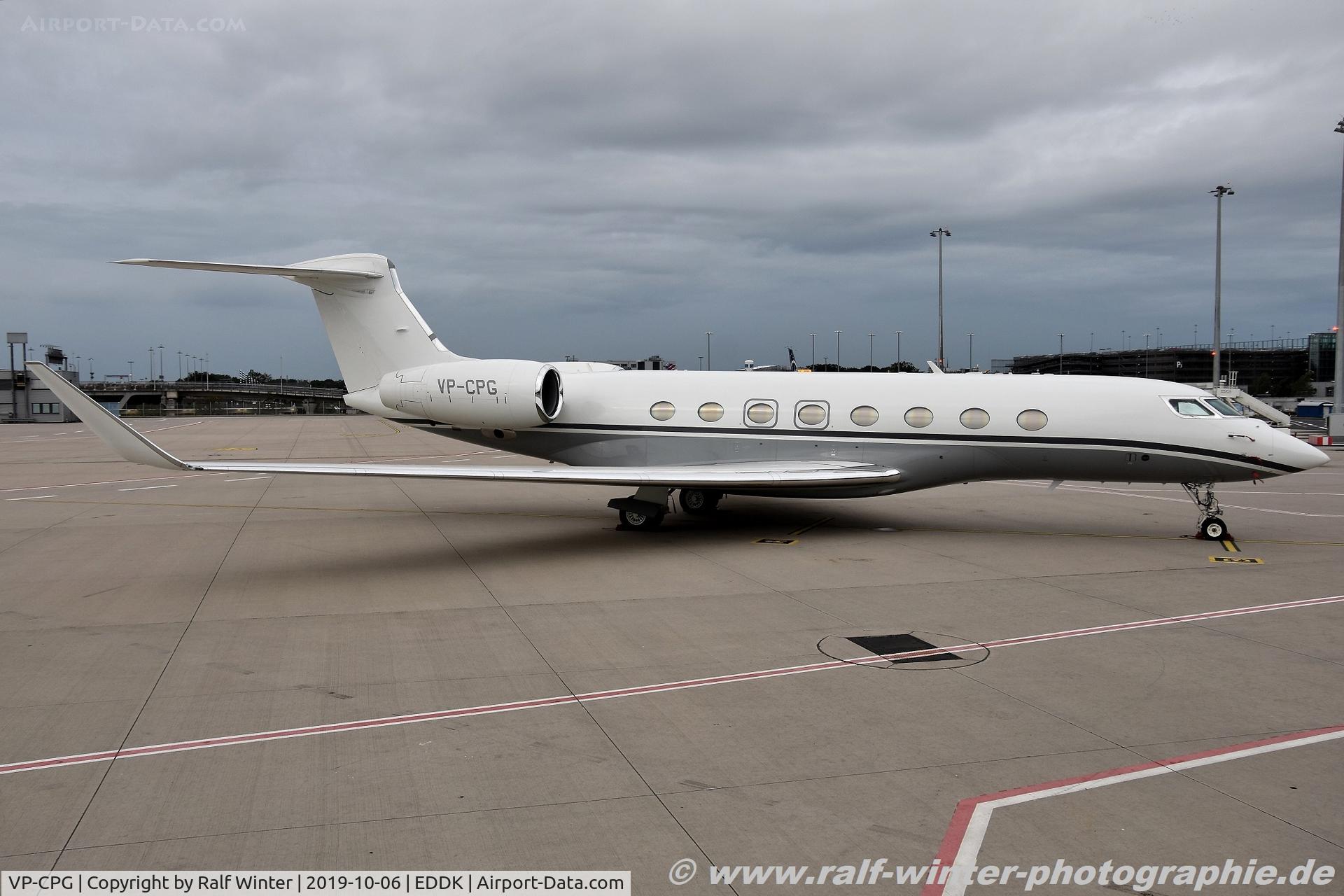 VP-CPG, 2016 Gulfstream Aerospace G650 (G-VI) C/N 6202, Gulfstream Aerospace GVI G650 - HKJ Hong Kong Jet - 6202 - VP-CPG - 06.10.2019 - CGN
