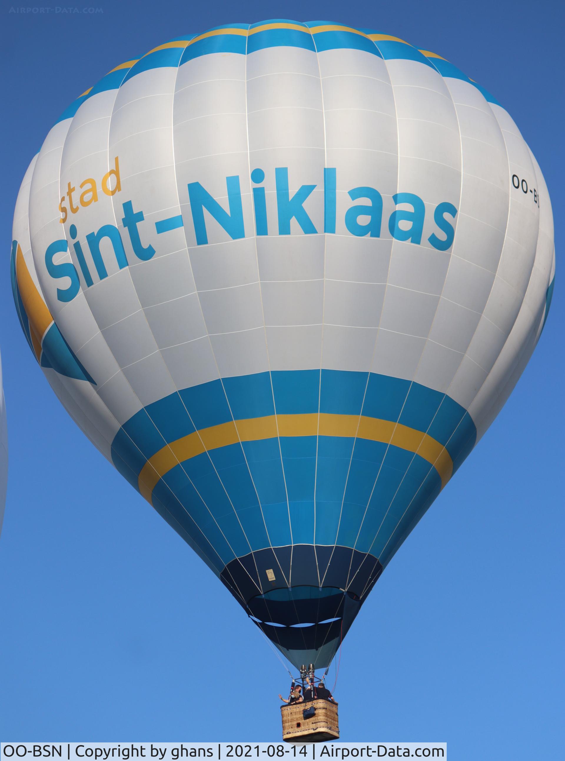 OO-BSN, 2016 Kubicek BB.34Z C/N 1262, @ Deinze