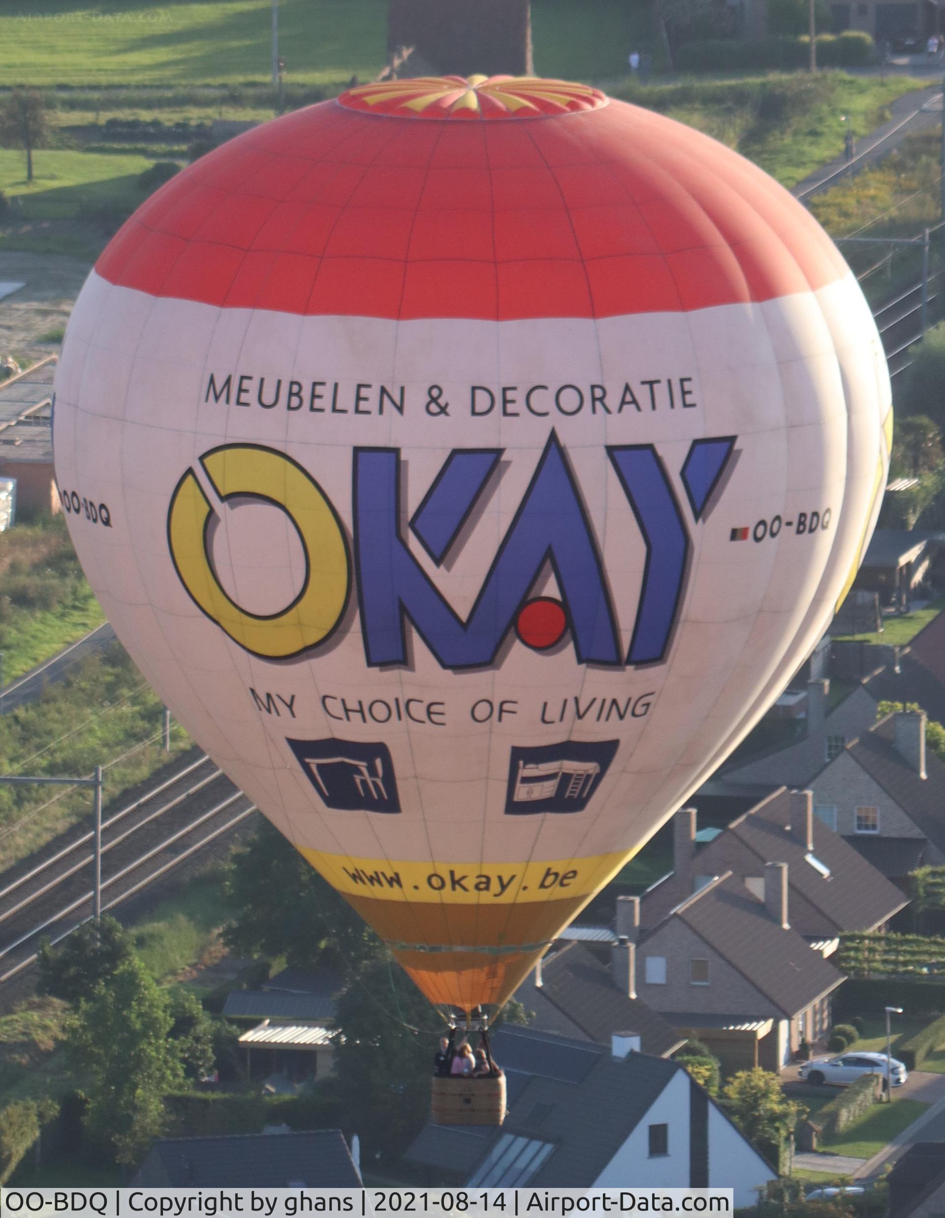 OO-BDQ, 2005 Schroeder Fire Balloons G.30/24 C/N 1164, @ Deinze