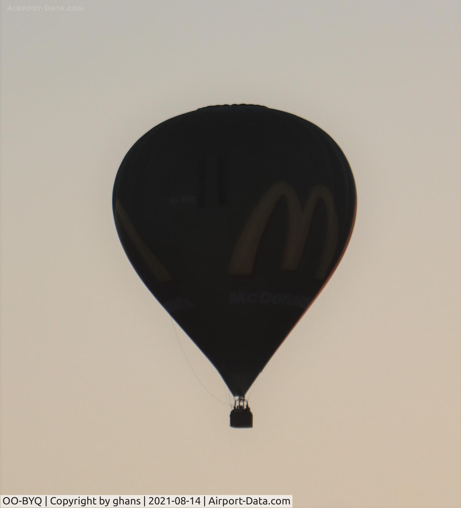 OO-BYQ, 2008 Cameron Balloons Z-140 C/N 11052, @ Deinze