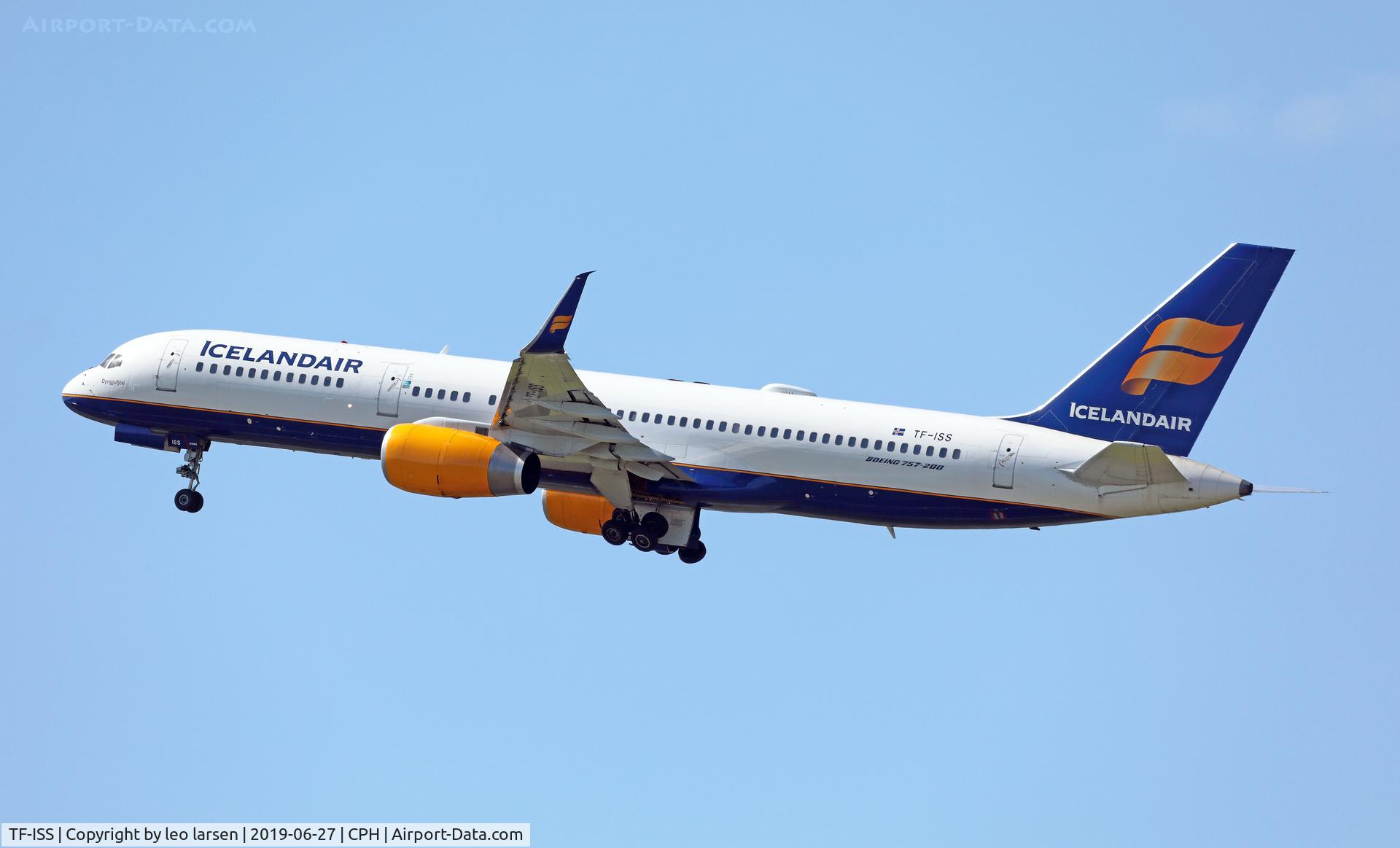 TF-ISS, 1996 Boeing 757-223 C/N 27447, Copenhagen 27.6.2019
