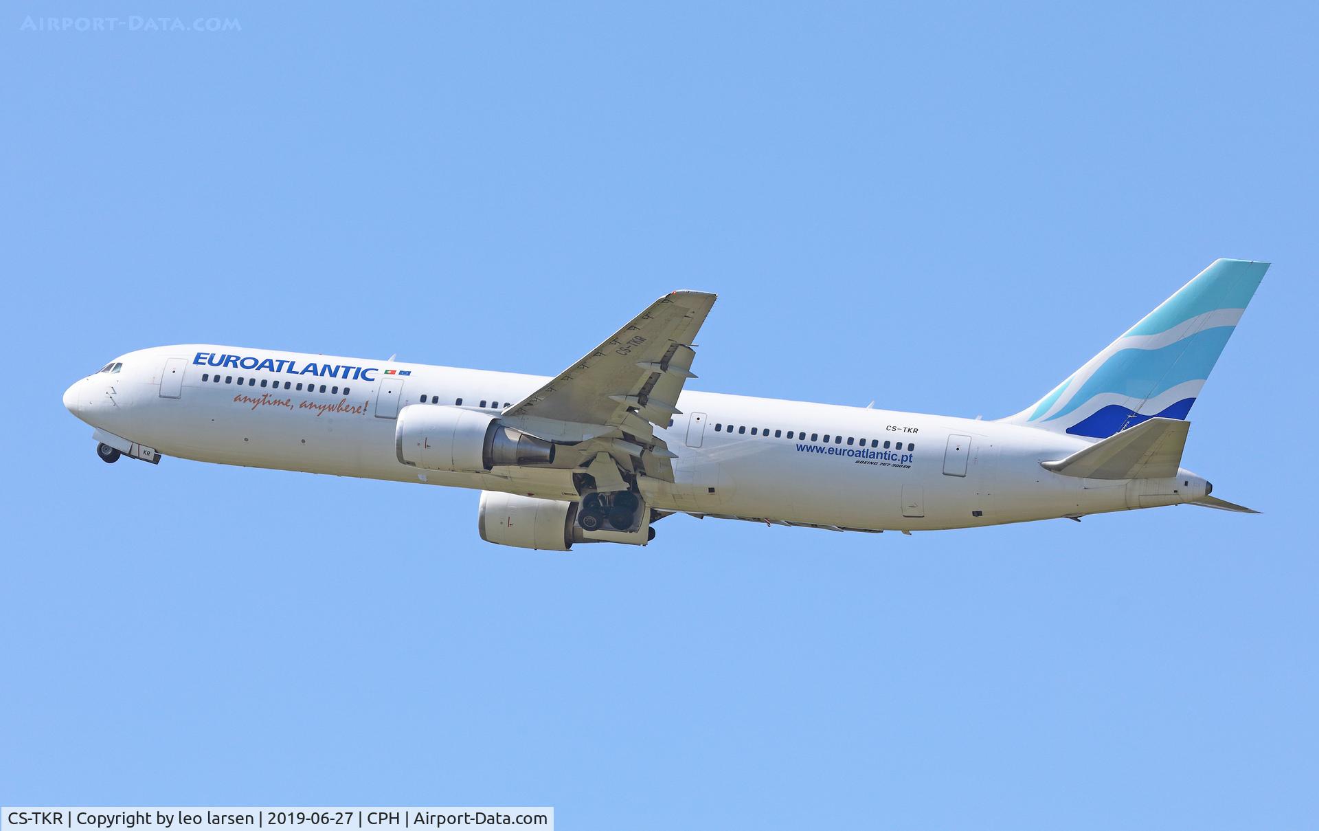 CS-TKR, 2001 Boeing 767-36N/ER C/N 30854, Copenhagen 27.6.2019