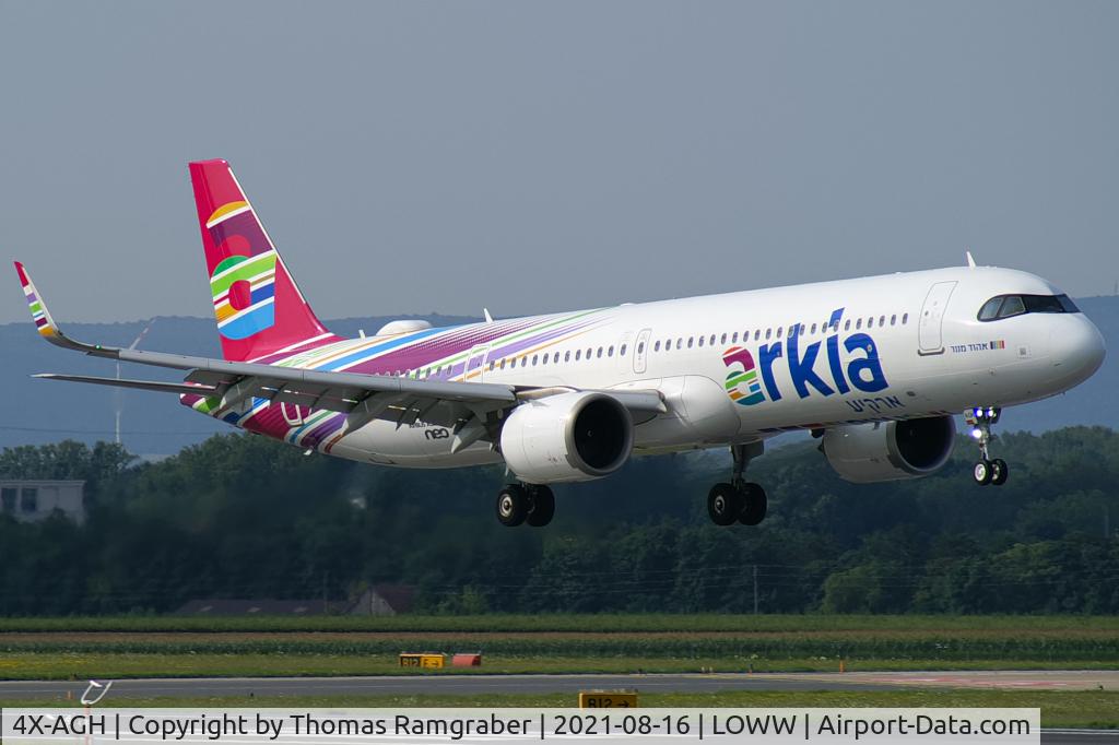 4X-AGH, 2018 Airbus A321-251N C/N 8517, Arkia Airbus A321-251NX