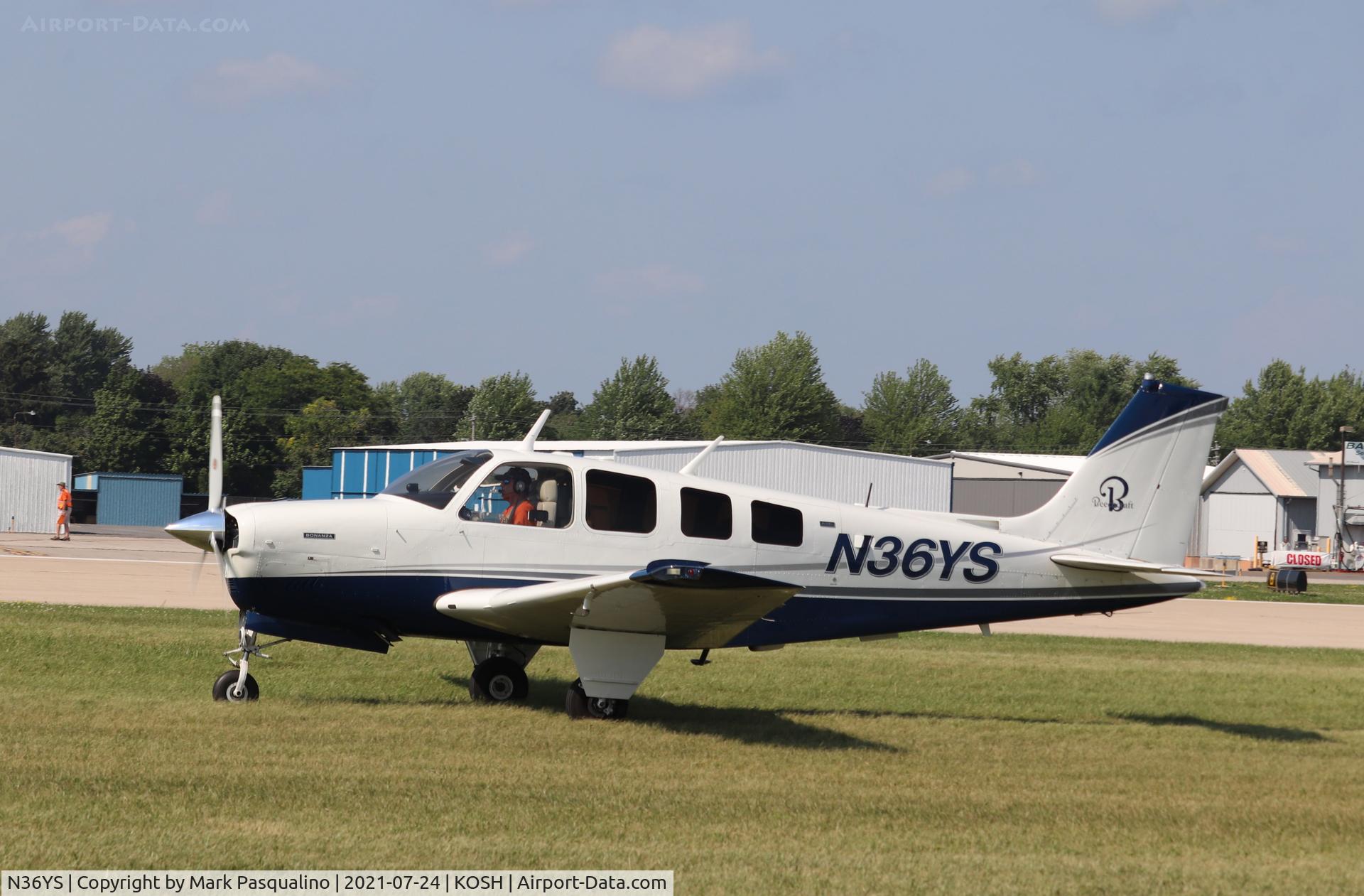 N36YS, 1974 Beechcraft A36 Bonanza C/N E-549, Beech A36