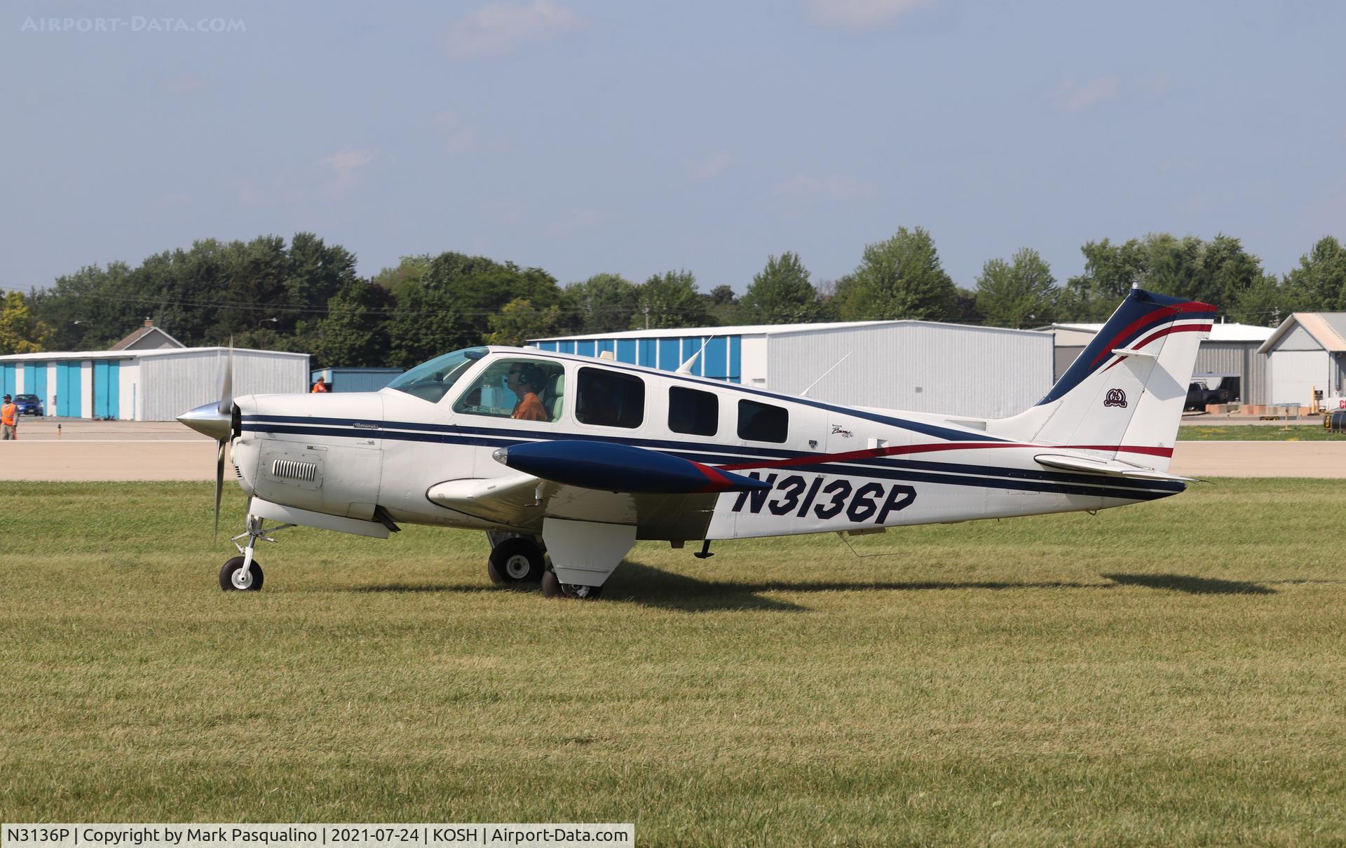N3136P, 1987 Beech A36 Bonanza 36 C/N E-2380, Beech A36