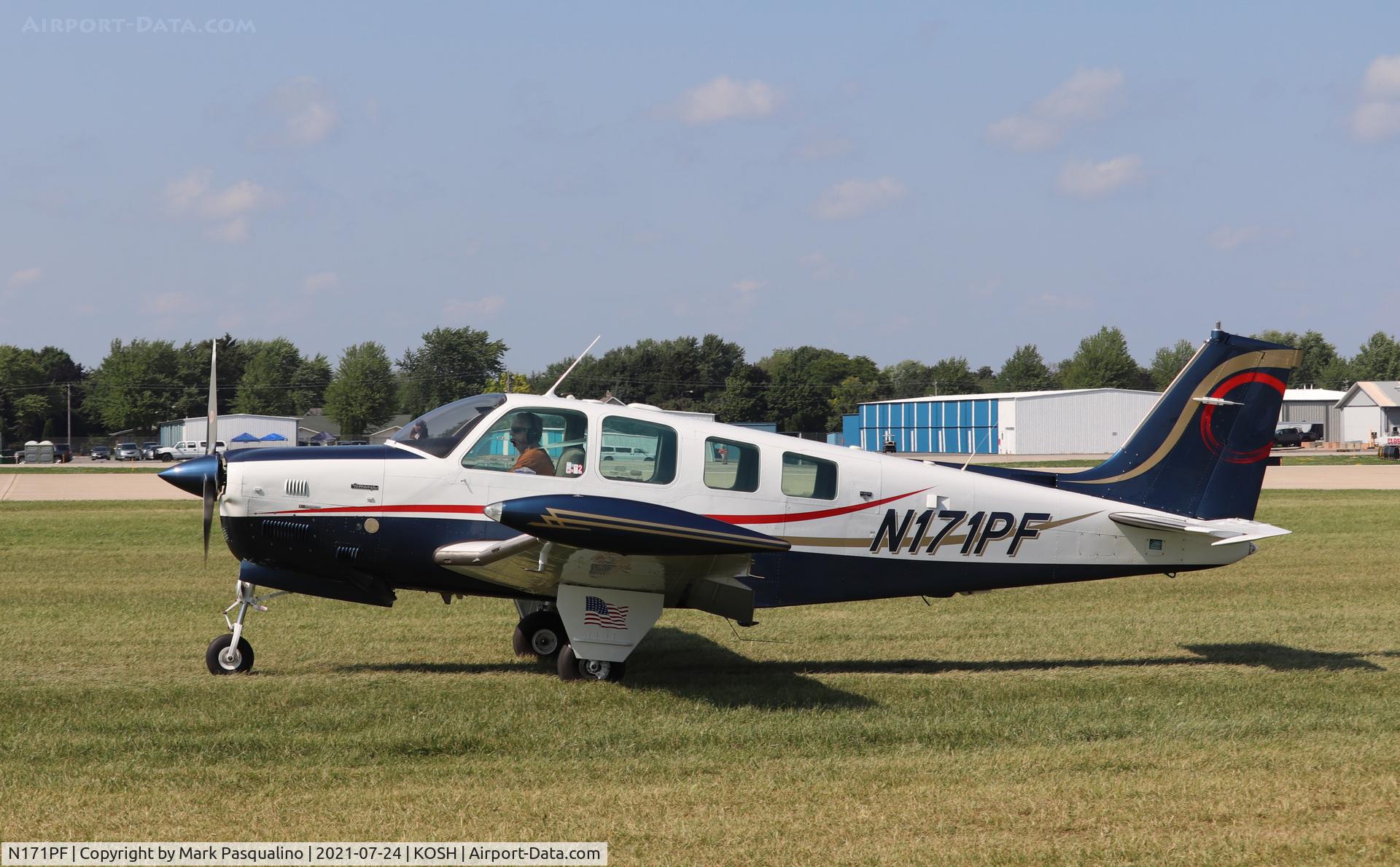 N171PF, 1980 Beech A36TC Bonanza 36 C/N EA-164, Beech A36TC