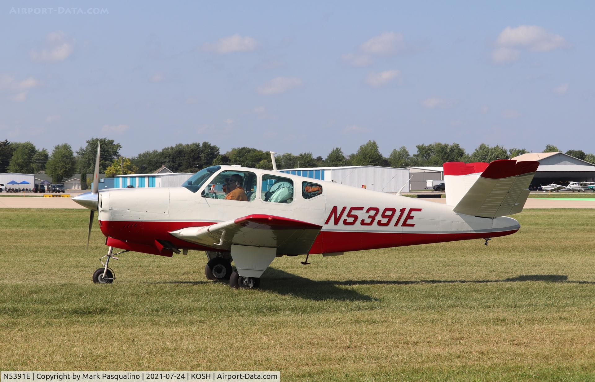 N5391E, 1959 Beech K35 Bonanza C/N D-5873, Beech K35