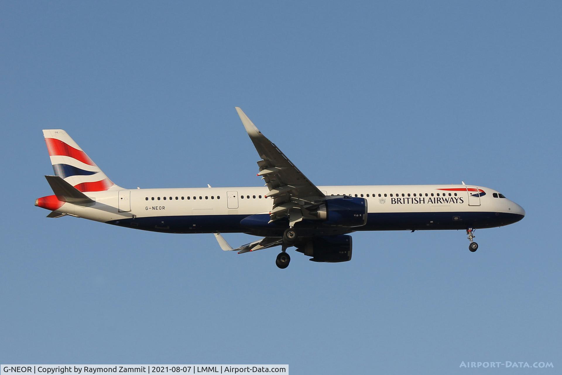 G-NEOR, 2018 Airbus A321-251NX C/N 8526, A321Neo G-NEOR British Airways