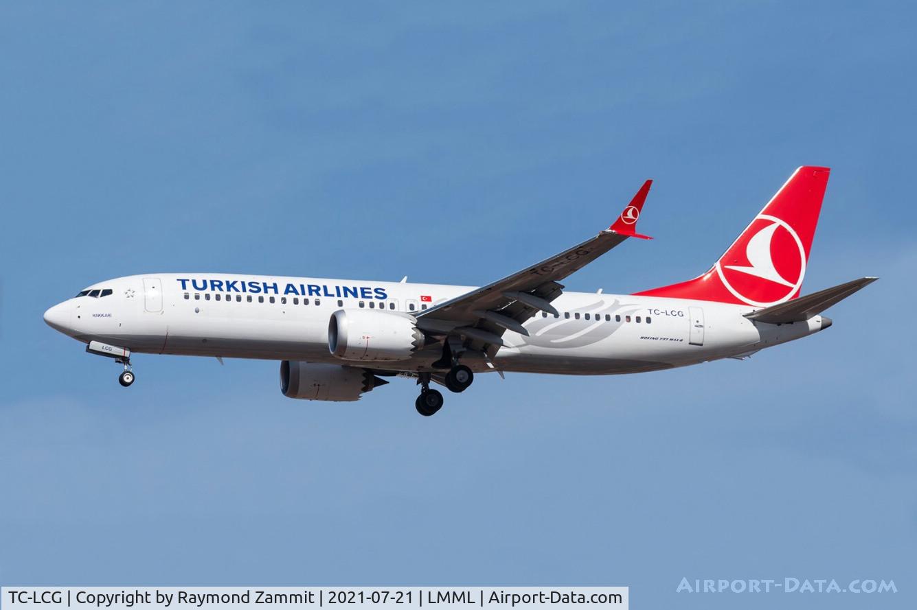 TC-LCG, 2018 Boeing 737-8 MAX C/N 60038, B737-8 MAX TC-LCG Turkish Airlines