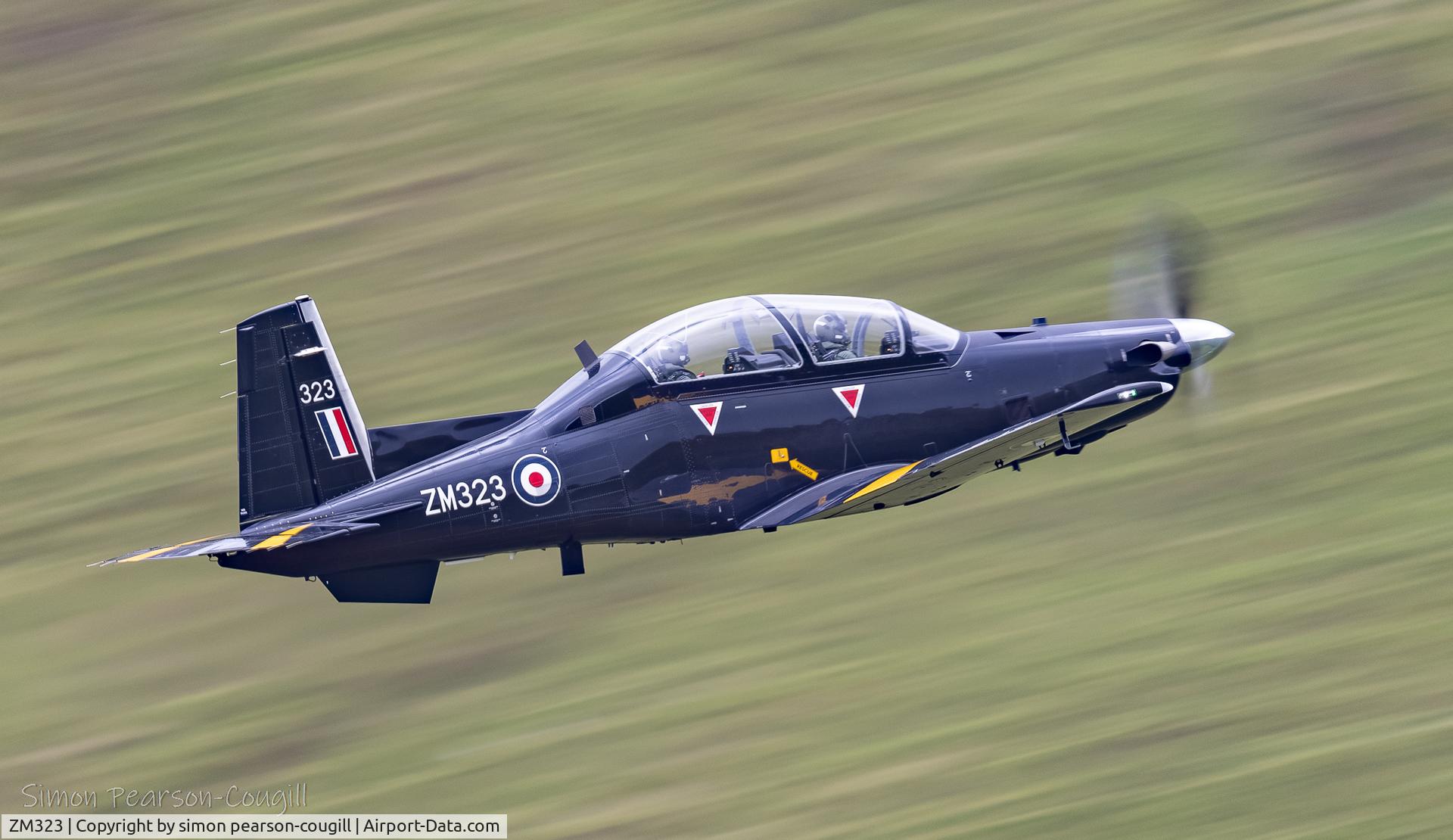 ZM323, 2017 Beechcraft T-6C Texan T.1 C/N PM-110, LFA7