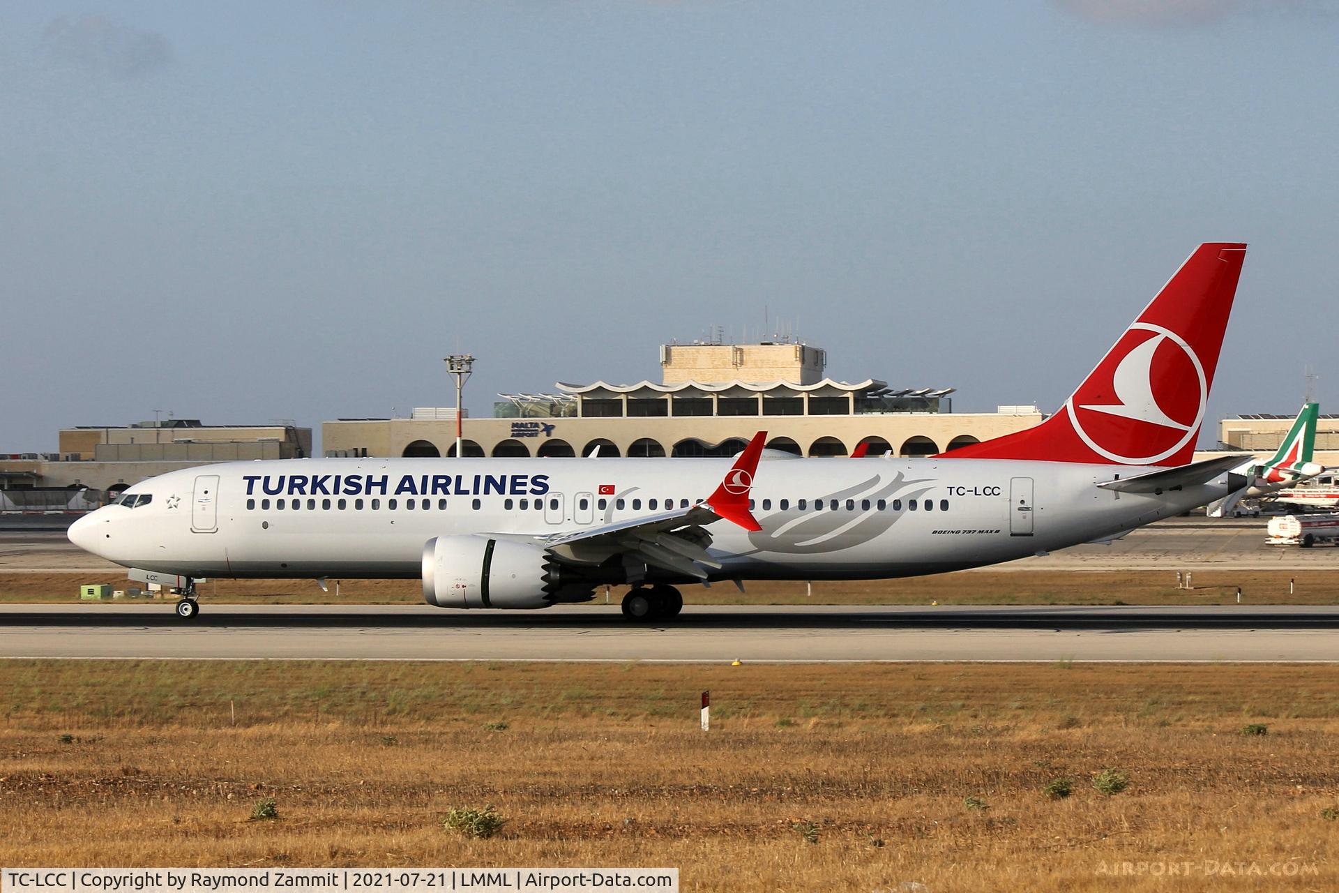 TC-LCC, 2018 Boeing 737-8 MAX C/N 60034, B737-8 MAX TC-LCC Turkish Airlines